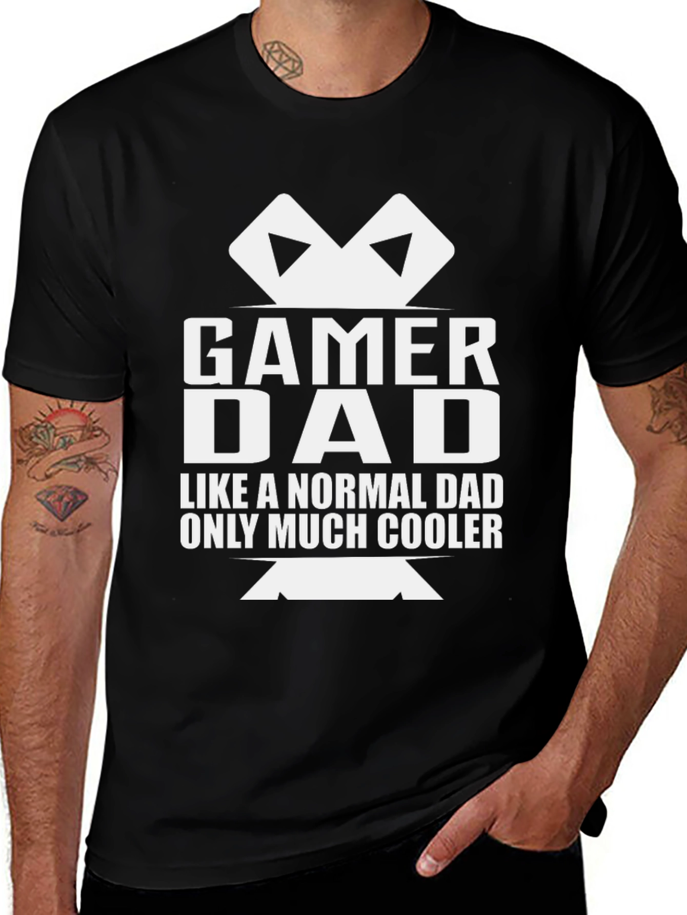Variant 17 of Gamer Dad T-Shirt - Cool Graphic Tee