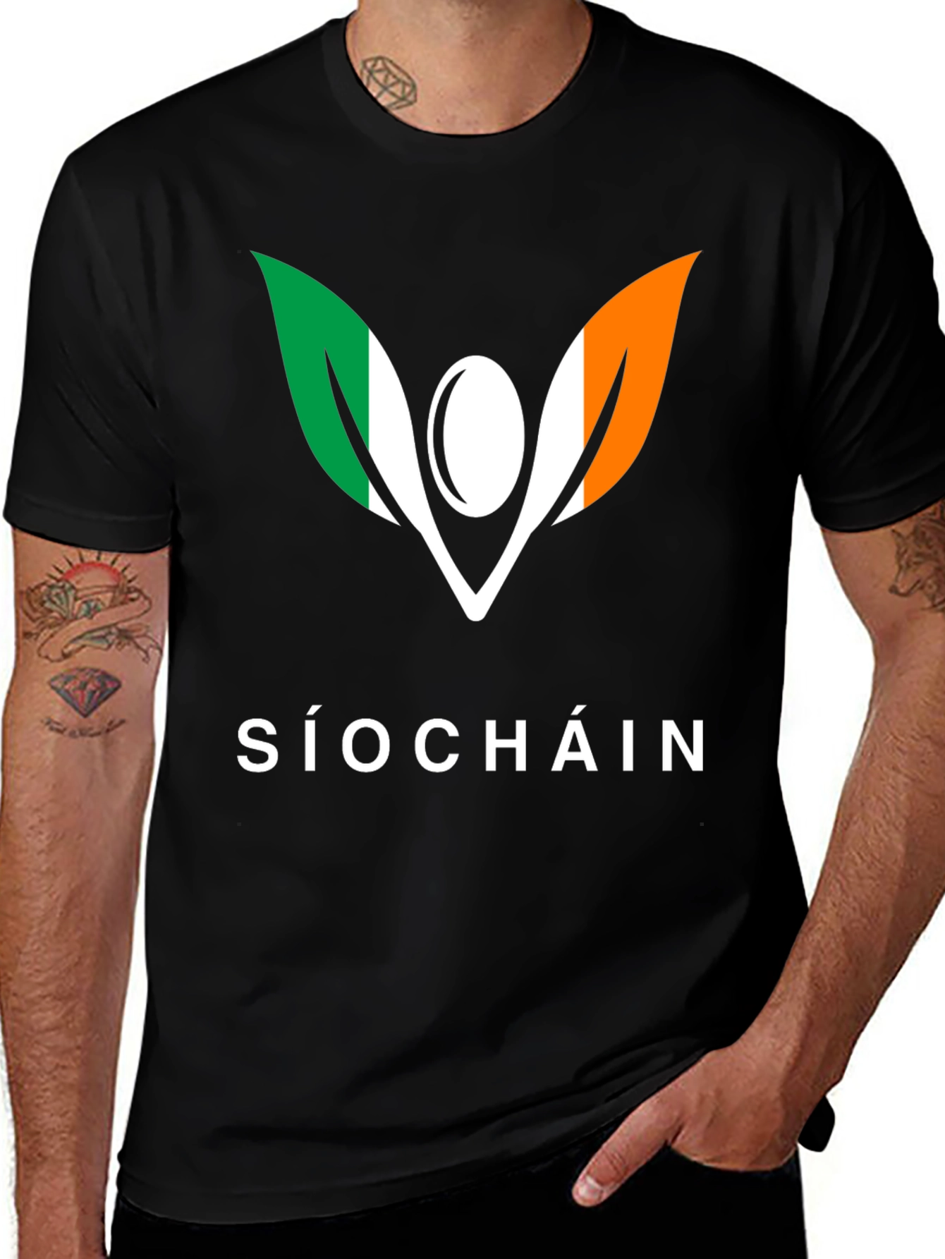 Síocháin Irish Flag T-Shirt