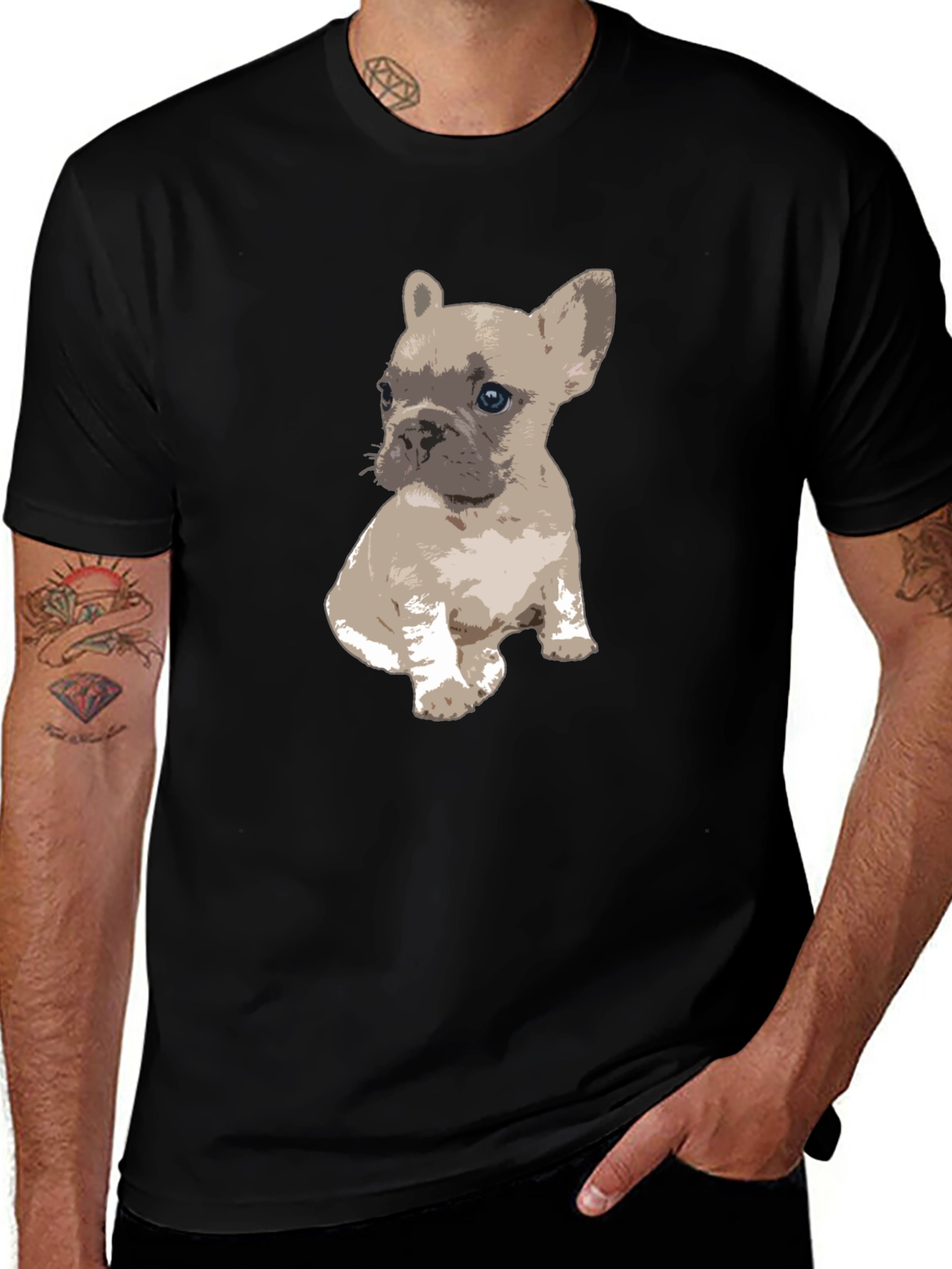 French Bulldog Puppy Graphic Tee