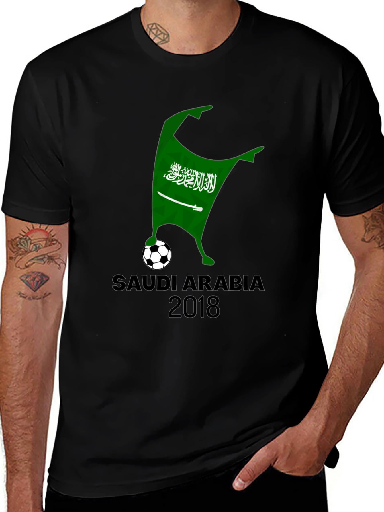 Saudi Arabia Soccer 2018 T-Shirt