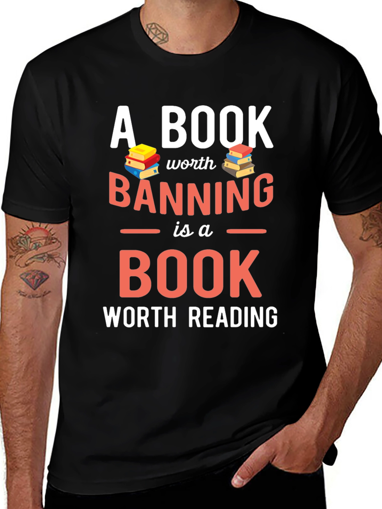 Variant 25 of Banned Book Tee: A Worth Reading Statement