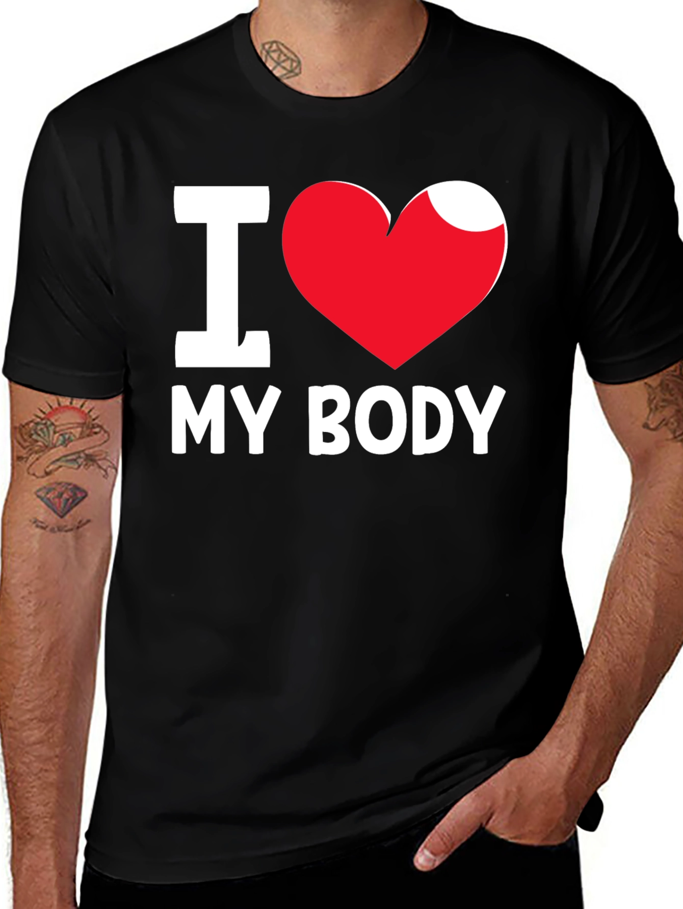 Variant 25 of I Heart My Body Graphic Tee