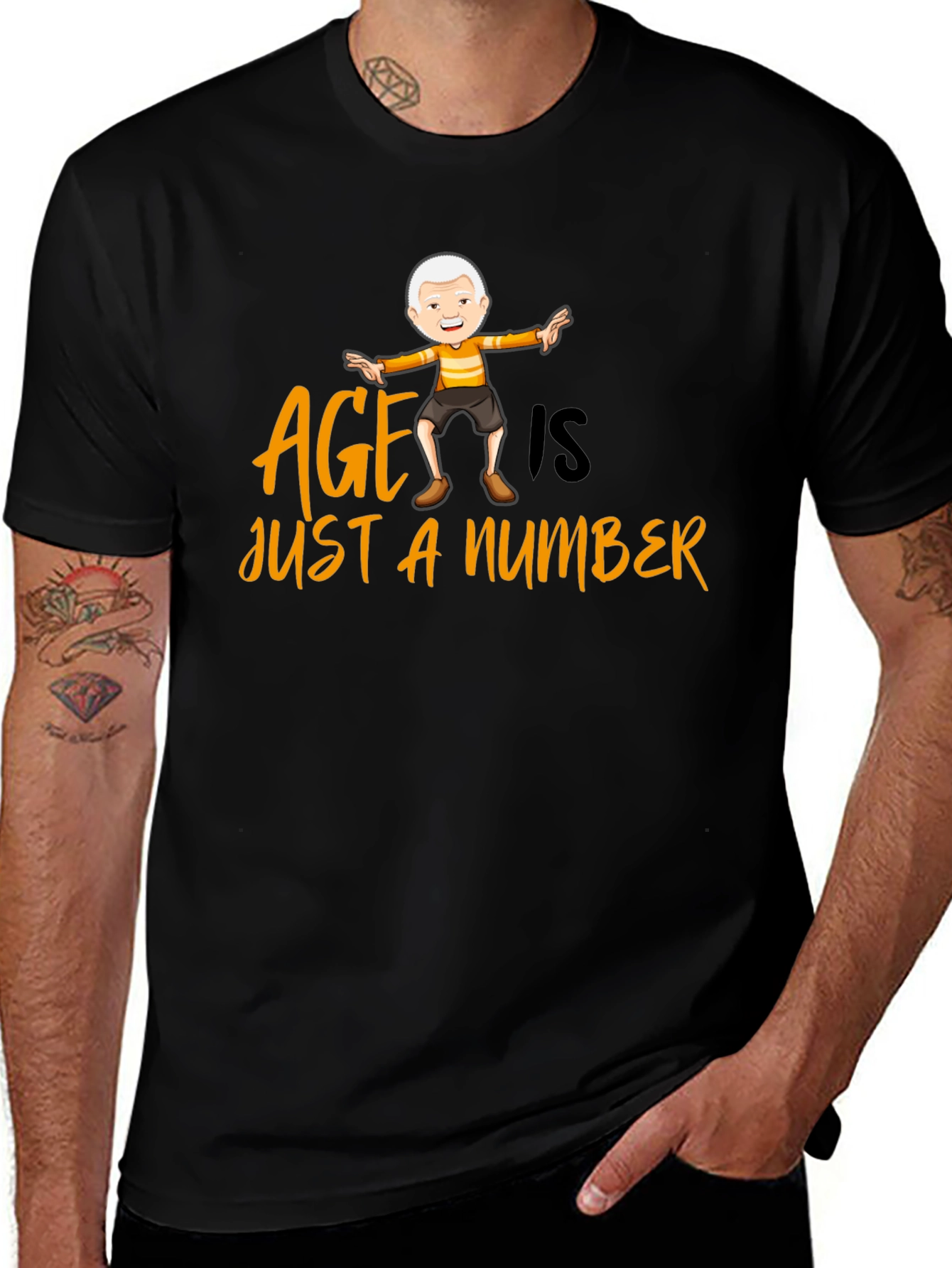 Variant 22 of Age is Just a Number T-Shirt