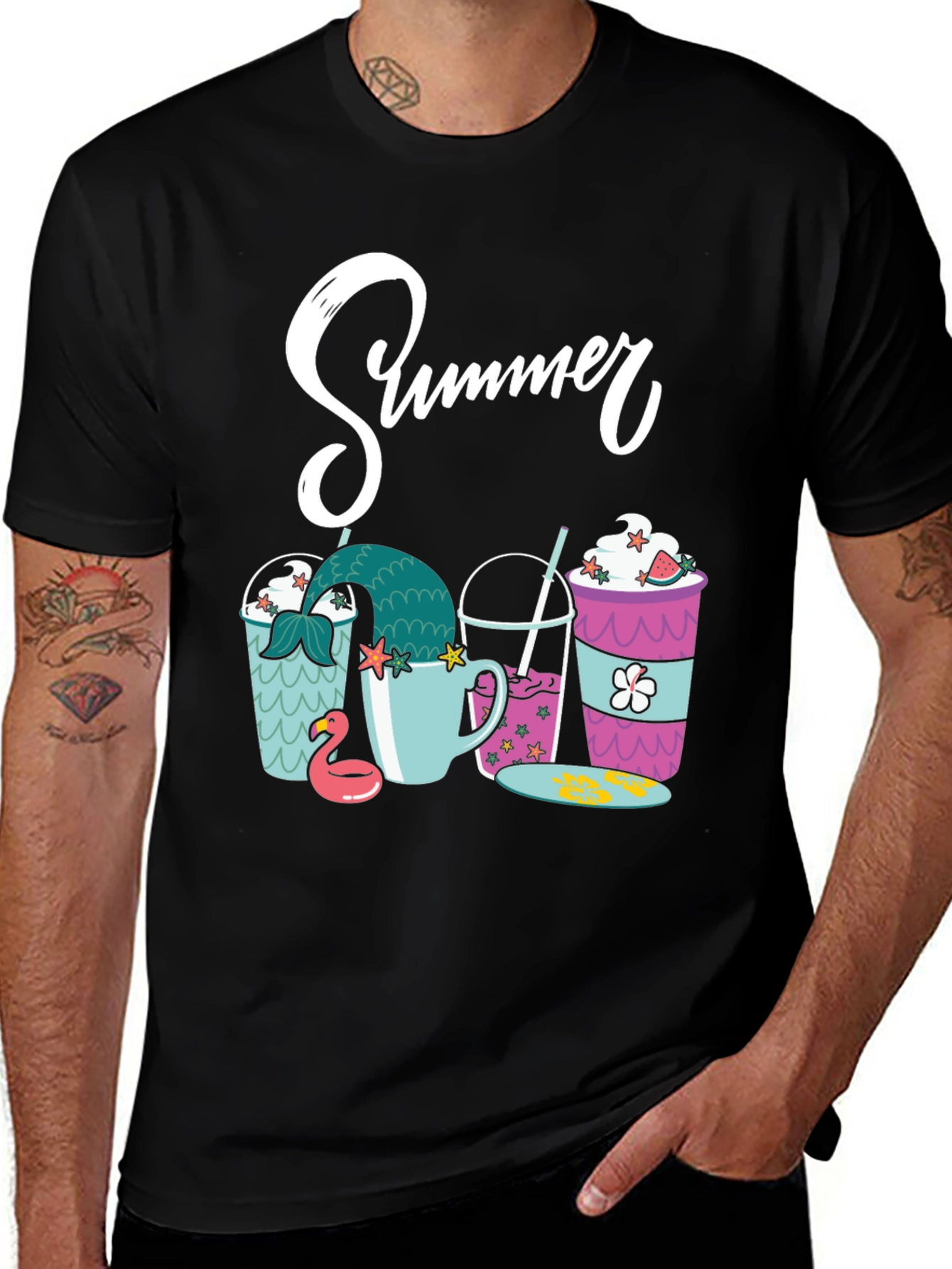 Variant 2 of Summer Drink Graphic Tee