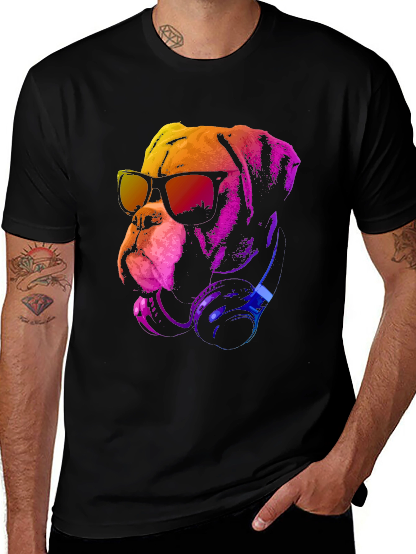 Variant 9 of Cool Dog Graphic Tee