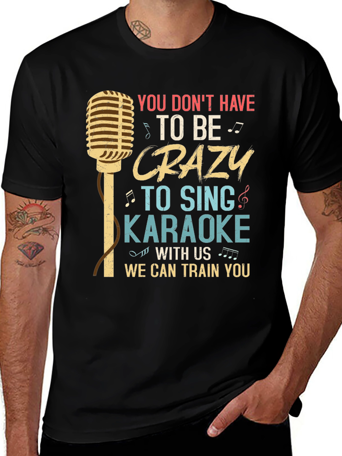Variant 27 of Karaoke Crazy T-Shirt