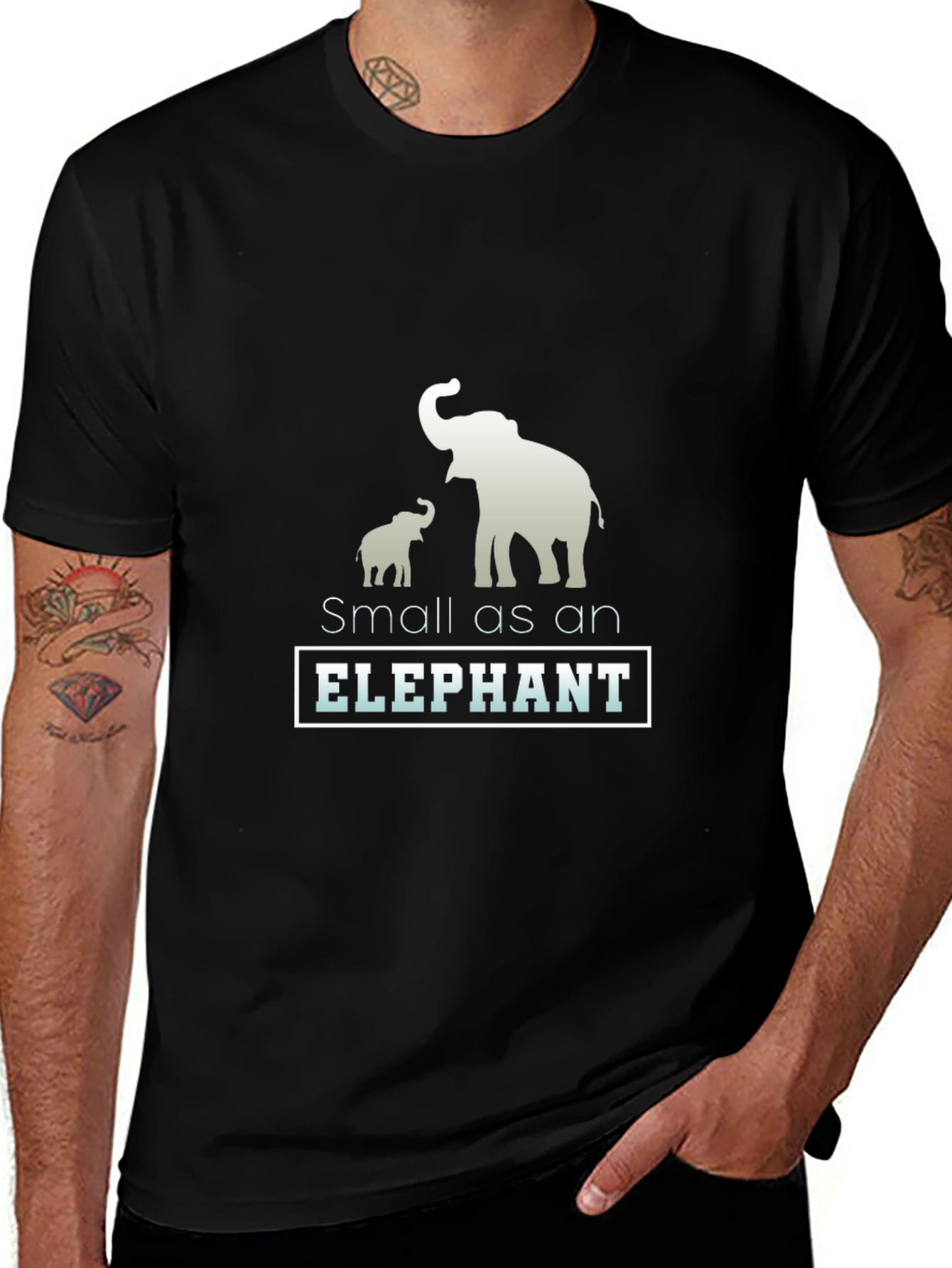 Variant 17 of Small as an Elephant Graphic T-Shirt