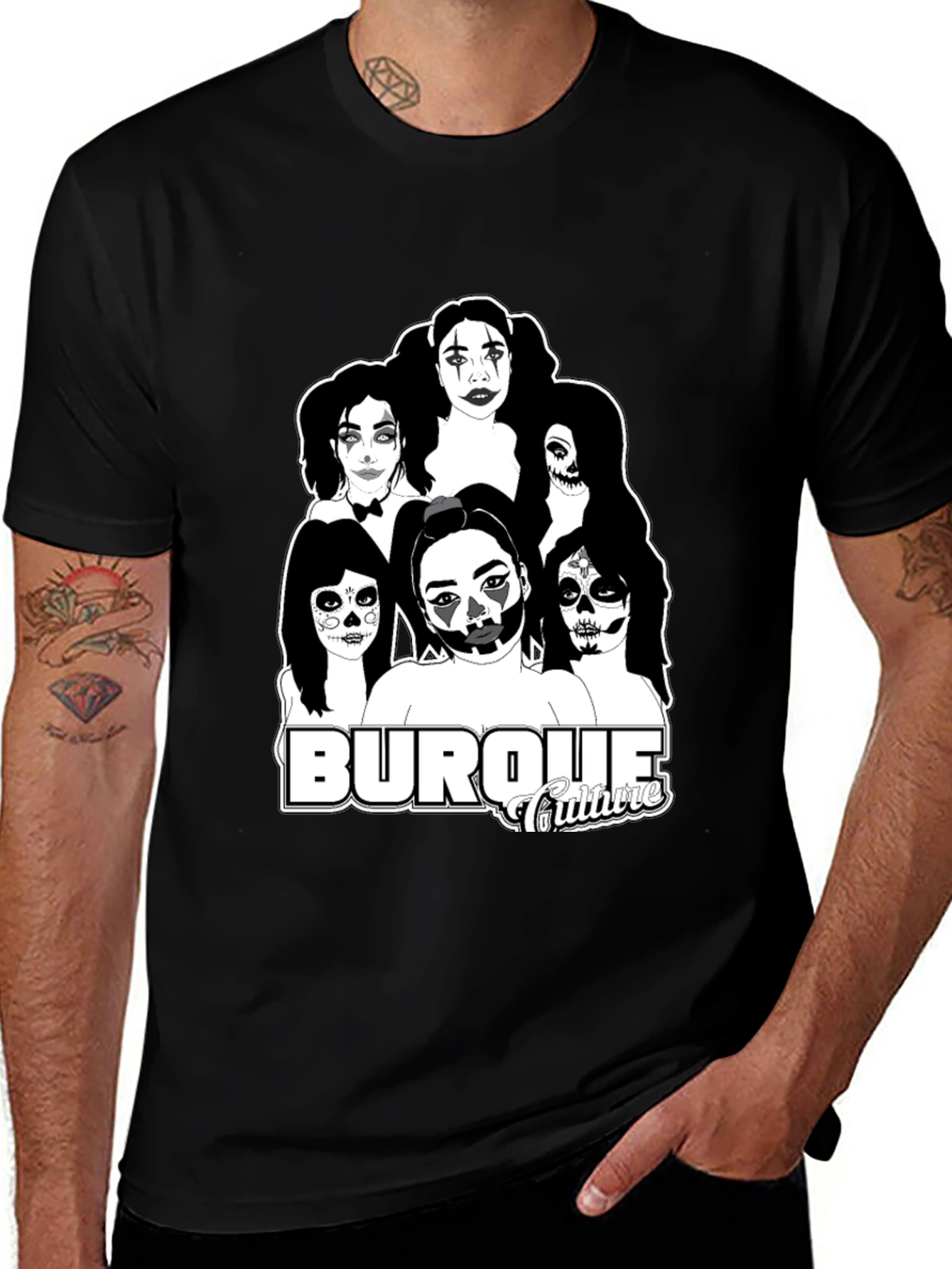 Variant 30 of Burque Culture Graphic T-Shirt
