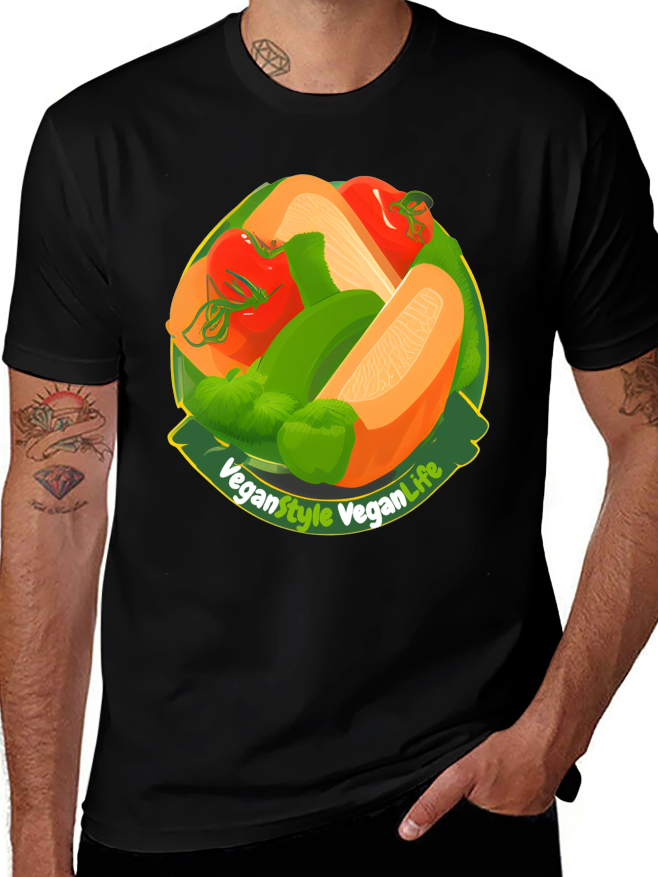 Variant 3 of Vegan Style Vegan Life T-Shirt