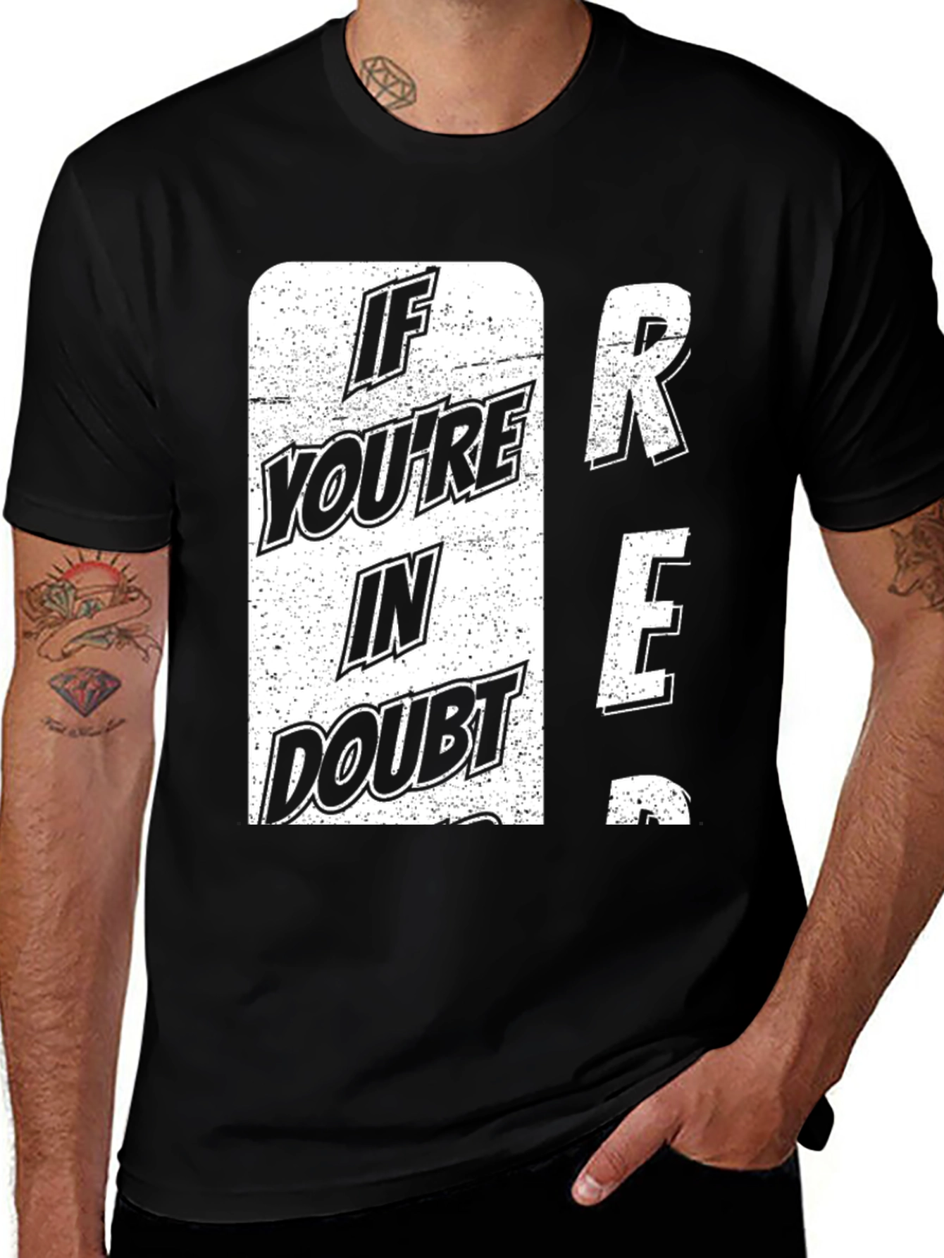 Variant 19 of If In Doubt FREE T-Shirt - Unique Graphic Tee