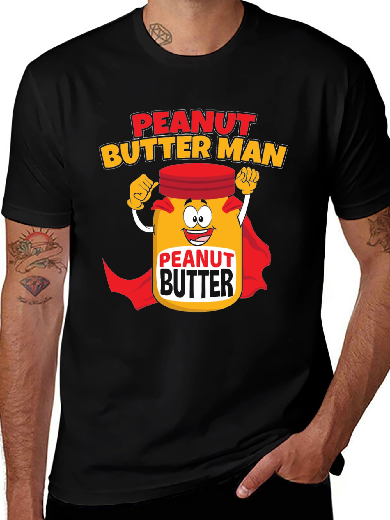 Variant 12 of Peanut Butter Man Graphic T-Shirt