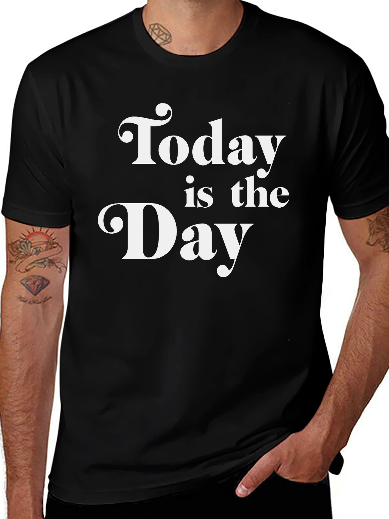 Variant 18 of Today Is The Day Graphic Tee - Black
