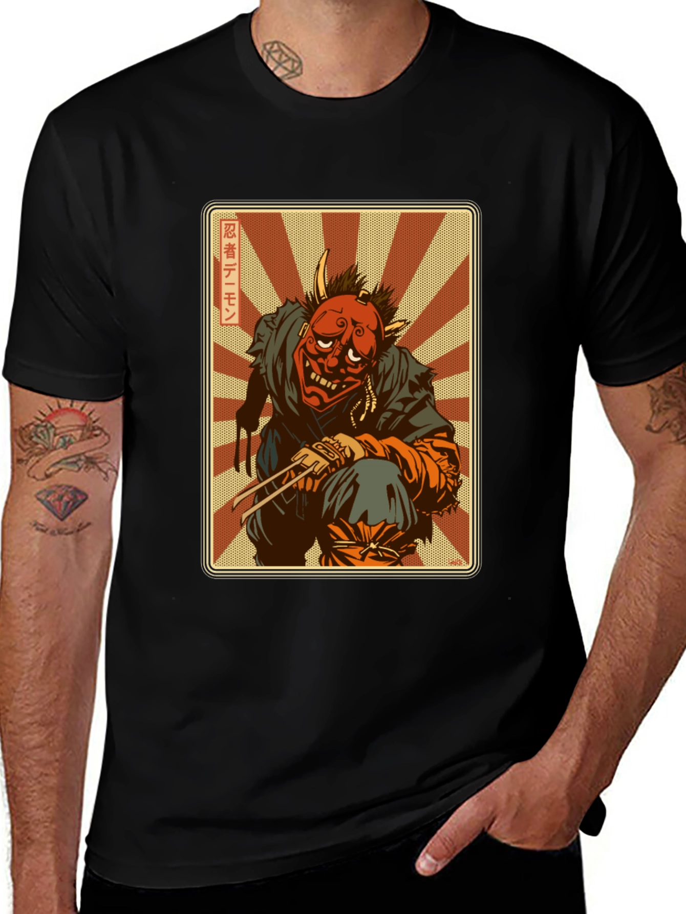 Ninja Demon Graphic Tee