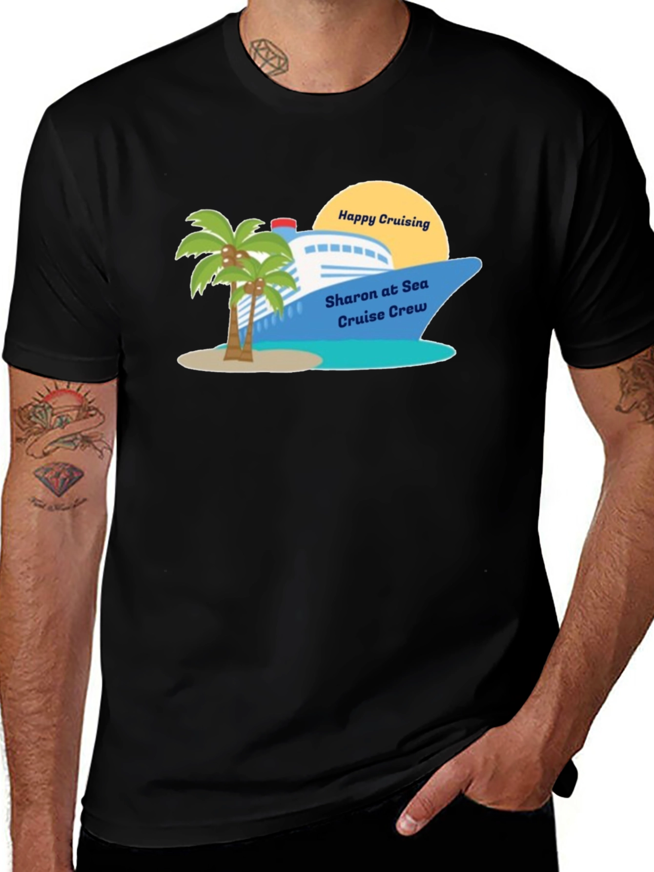 Cruise Crew T-Shirt - Happy Cruising