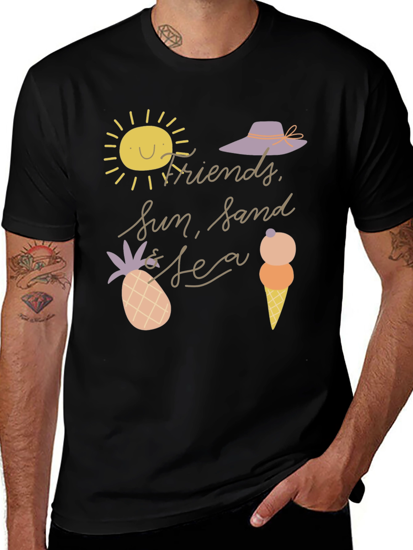 Variant 6 of Summer Friends T-Shirt
