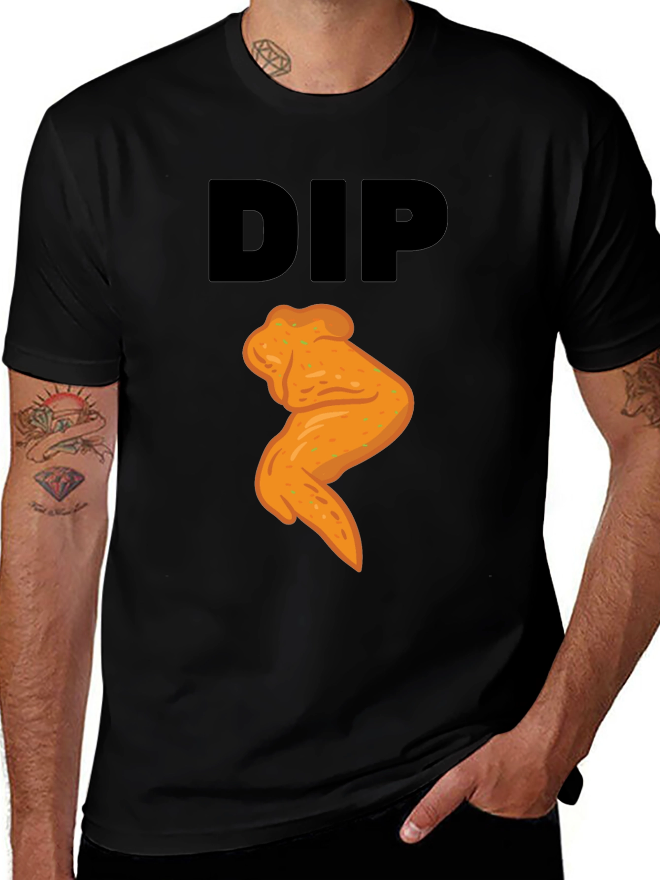 Variant 18 of DIP Chicken Wing T-Shirt