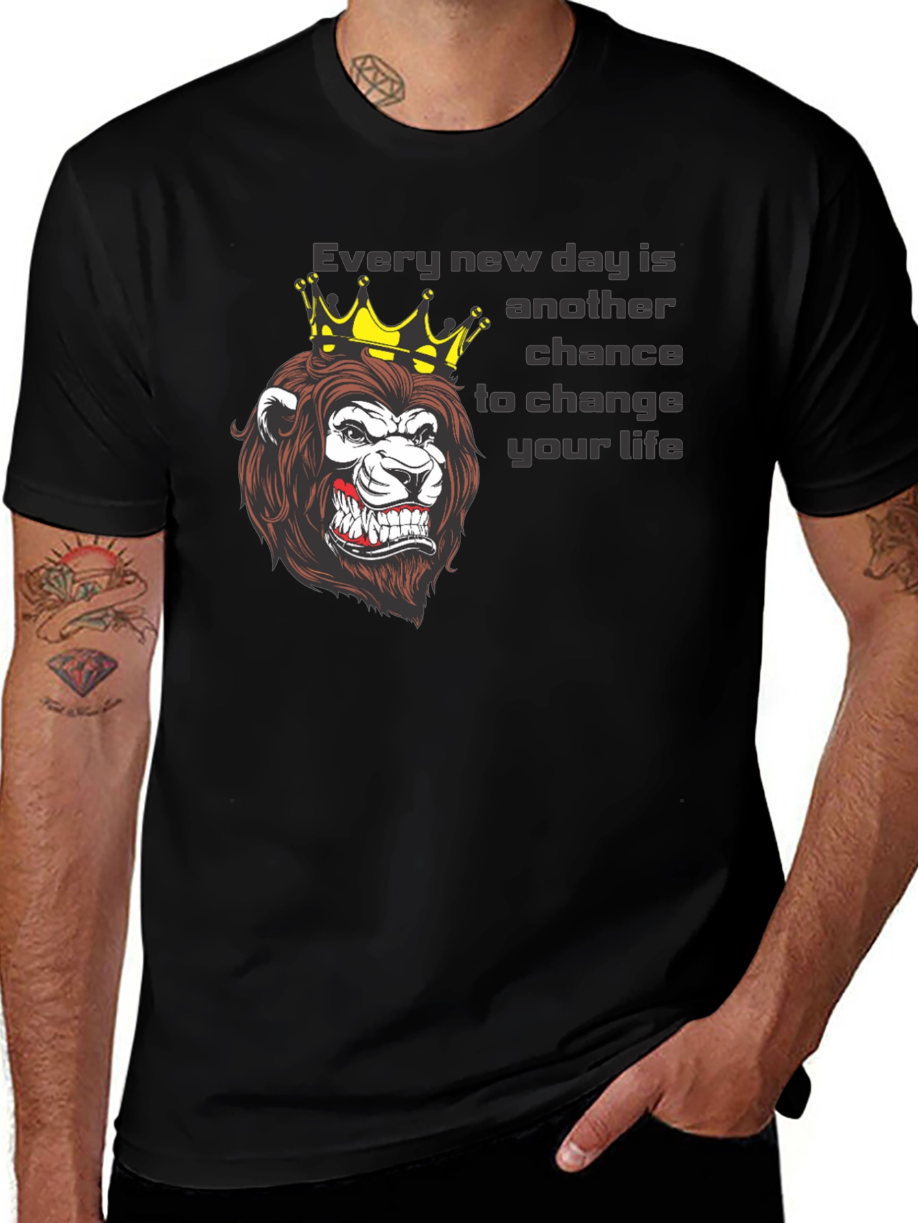 Variant 11 of Lion King Graphic Tee: Every New Day
