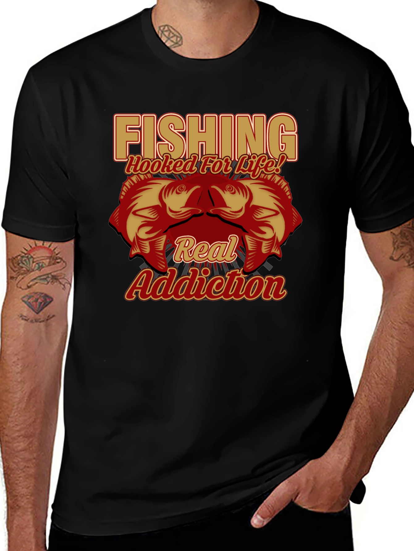Fishing Hooked for Life T-Shirt