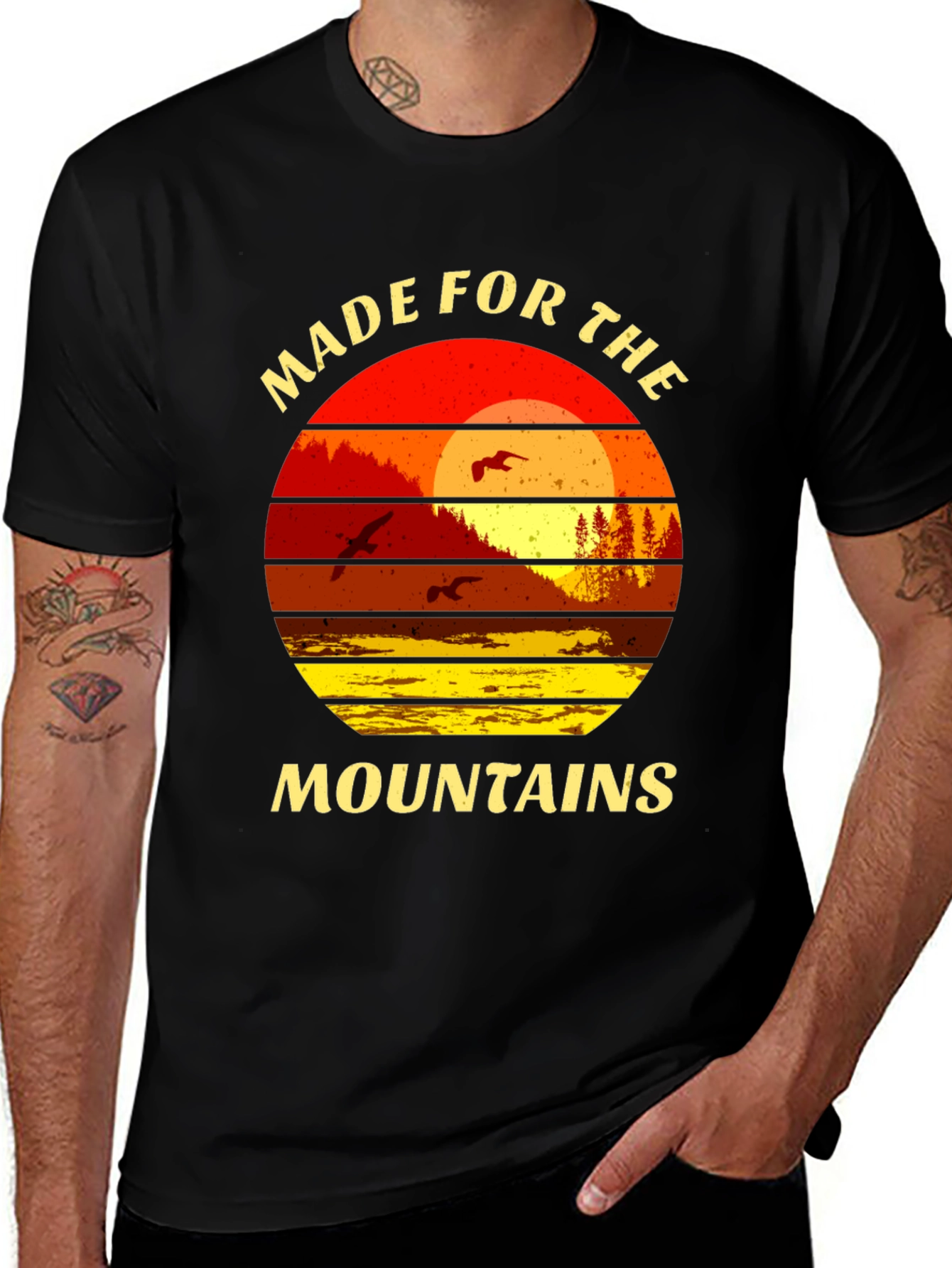 Variant 7 of Made For The Mountains Graphic Tee