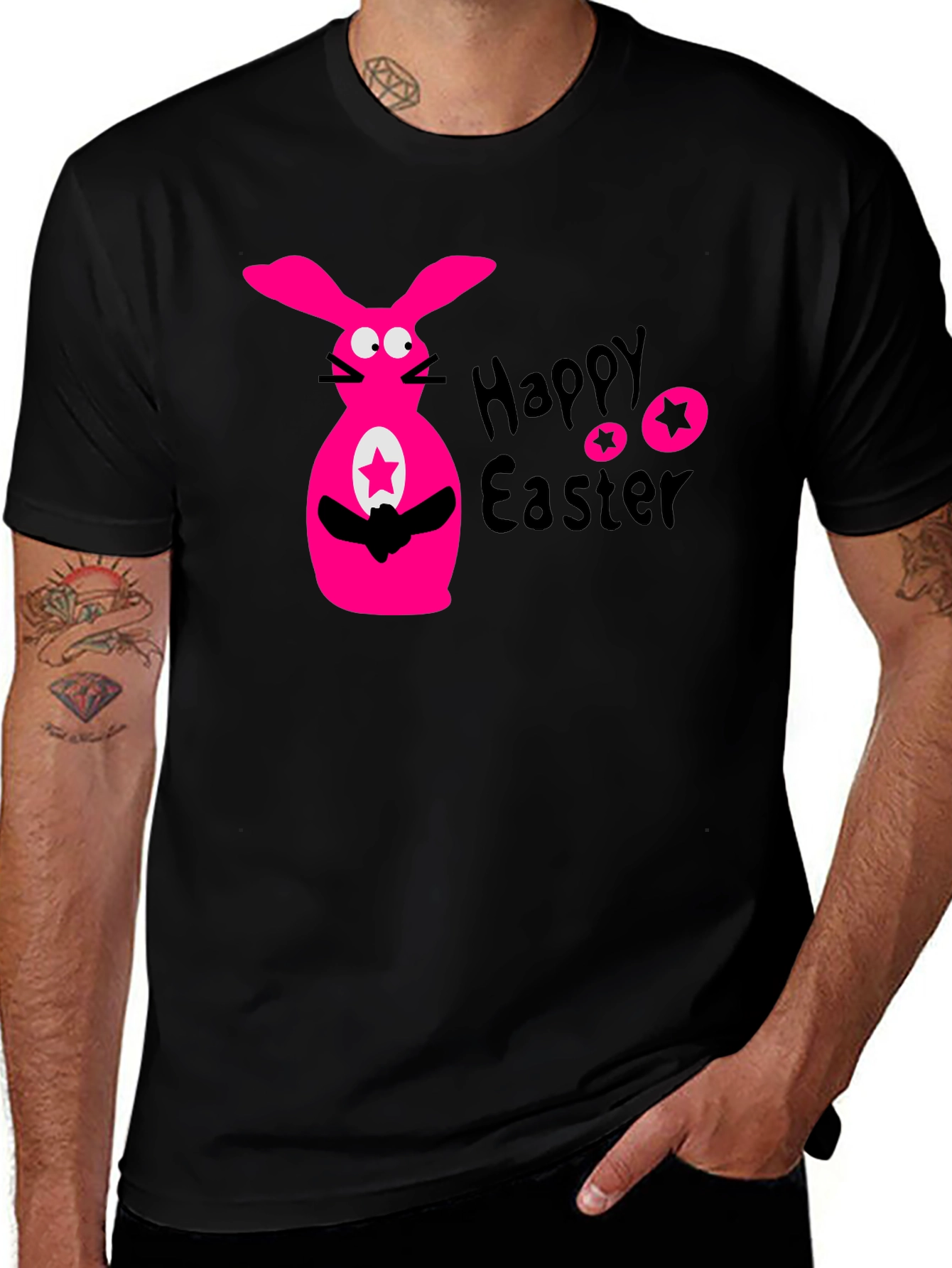 Variant 7 of Happy Easter Bunny Graphic Tee