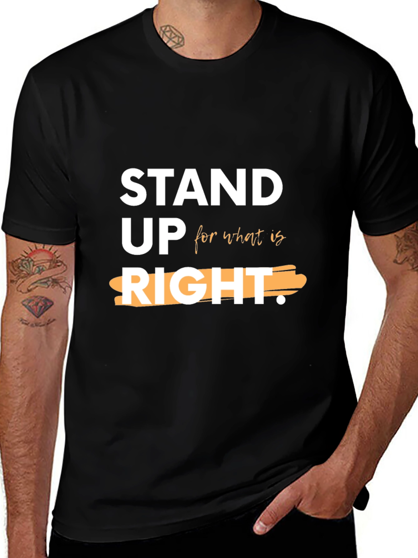 Variant 19 of Stand Up For What is Right Graphic Tee