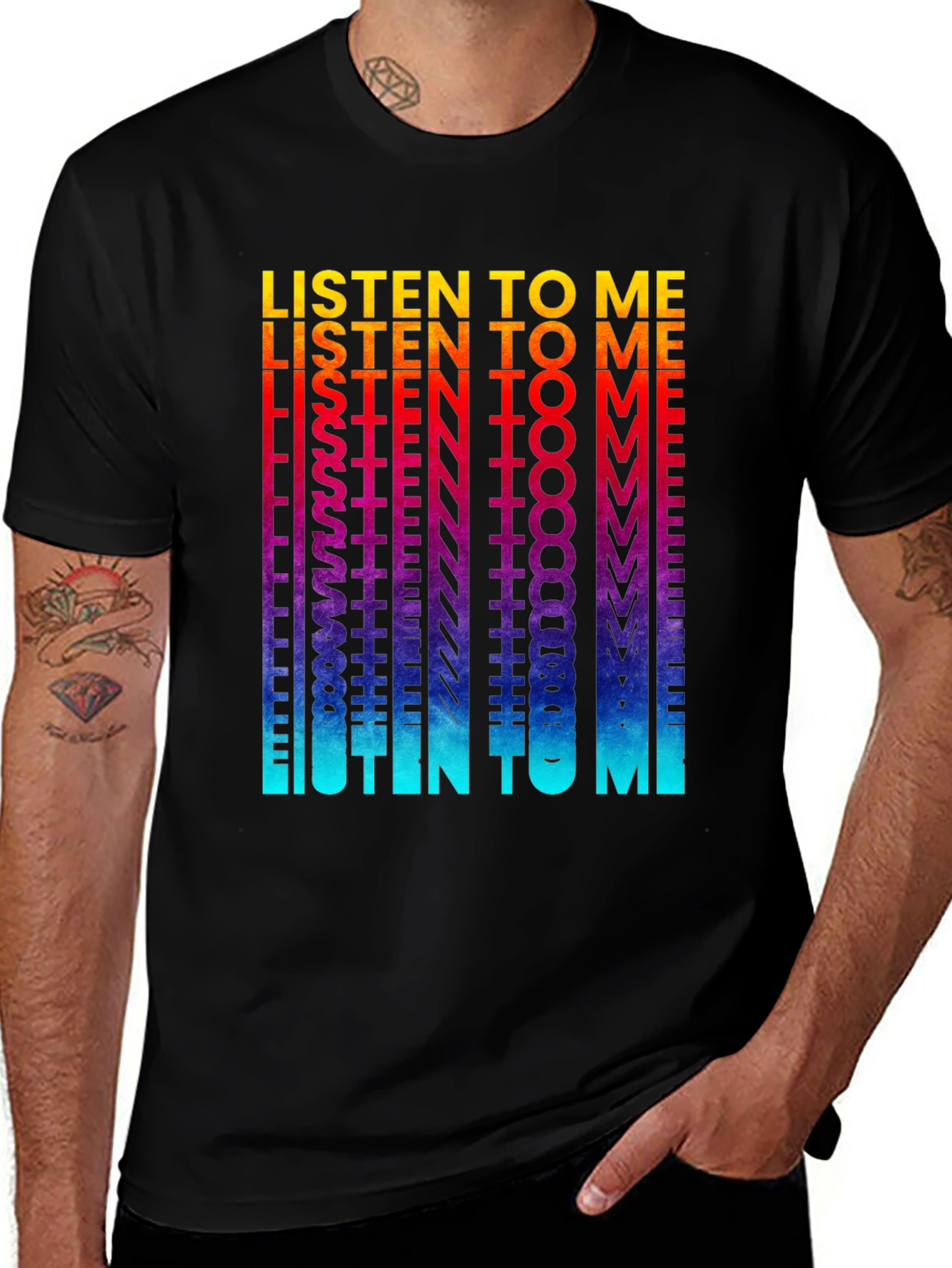 Variant 5 of Listen to Me Graphic T-Shirt