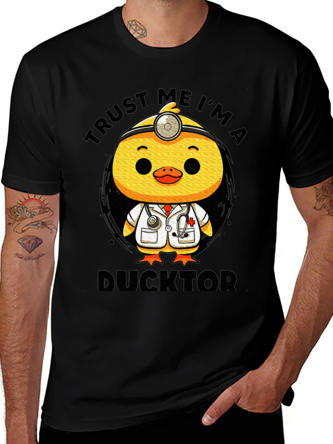 Variant 9 of Trust Me I'm a Ducktor T-Shirt