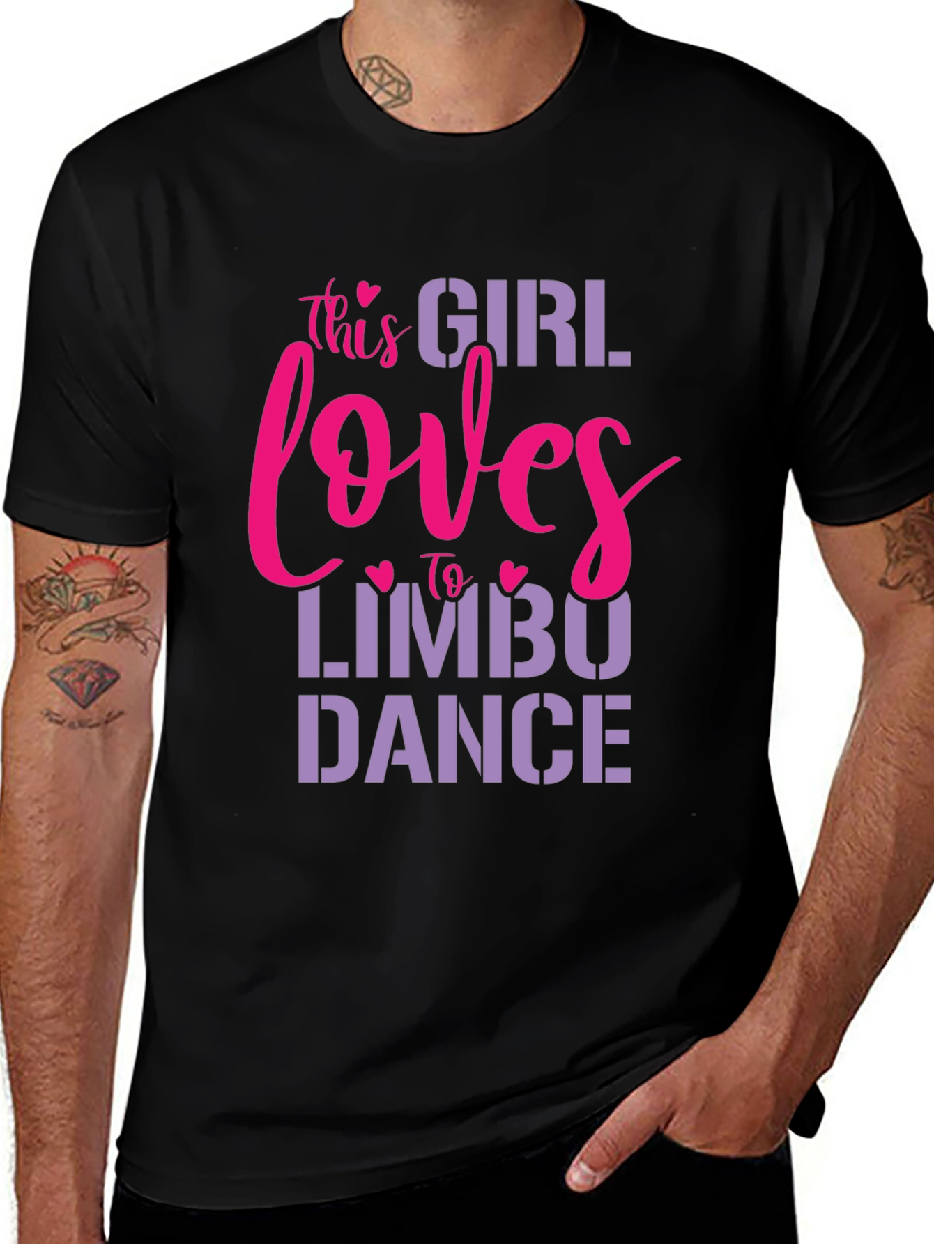 Variant 21 of Loves Limbo Dance Graphic Tee