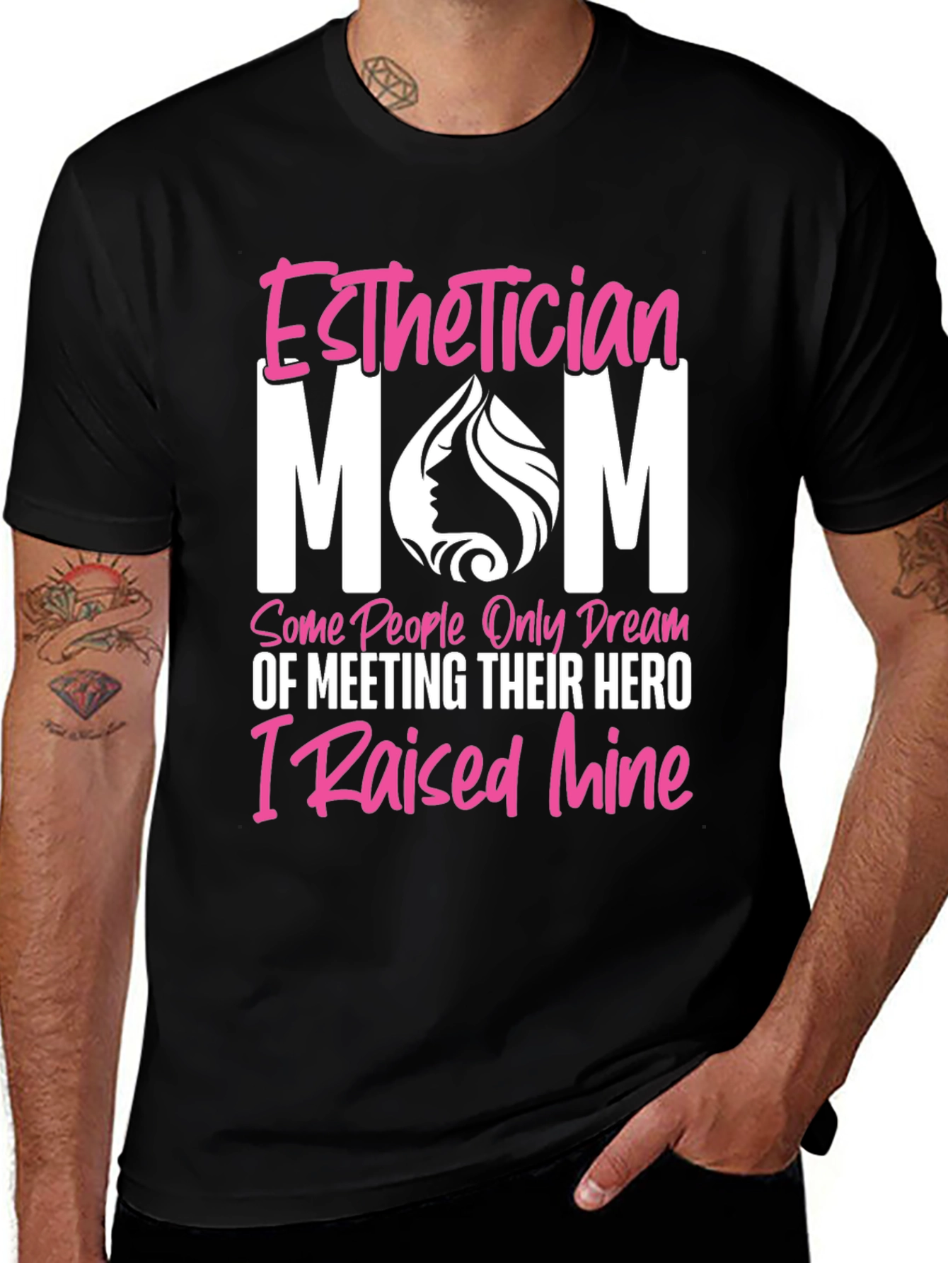 Variant 2 of Esthetician Mom Hero T-Shirt