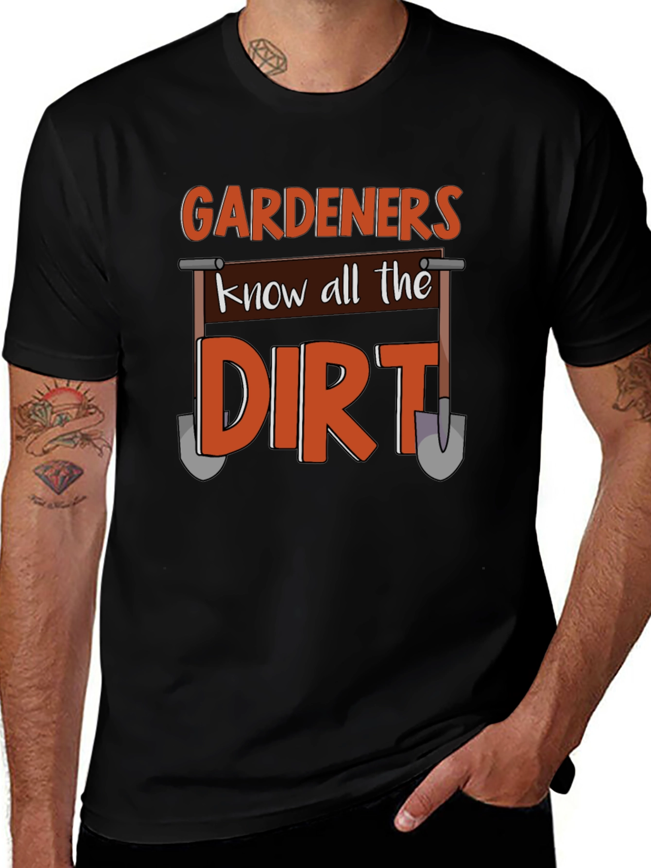 Variant 2 of Gardeners Know All The Dirt T-Shirt