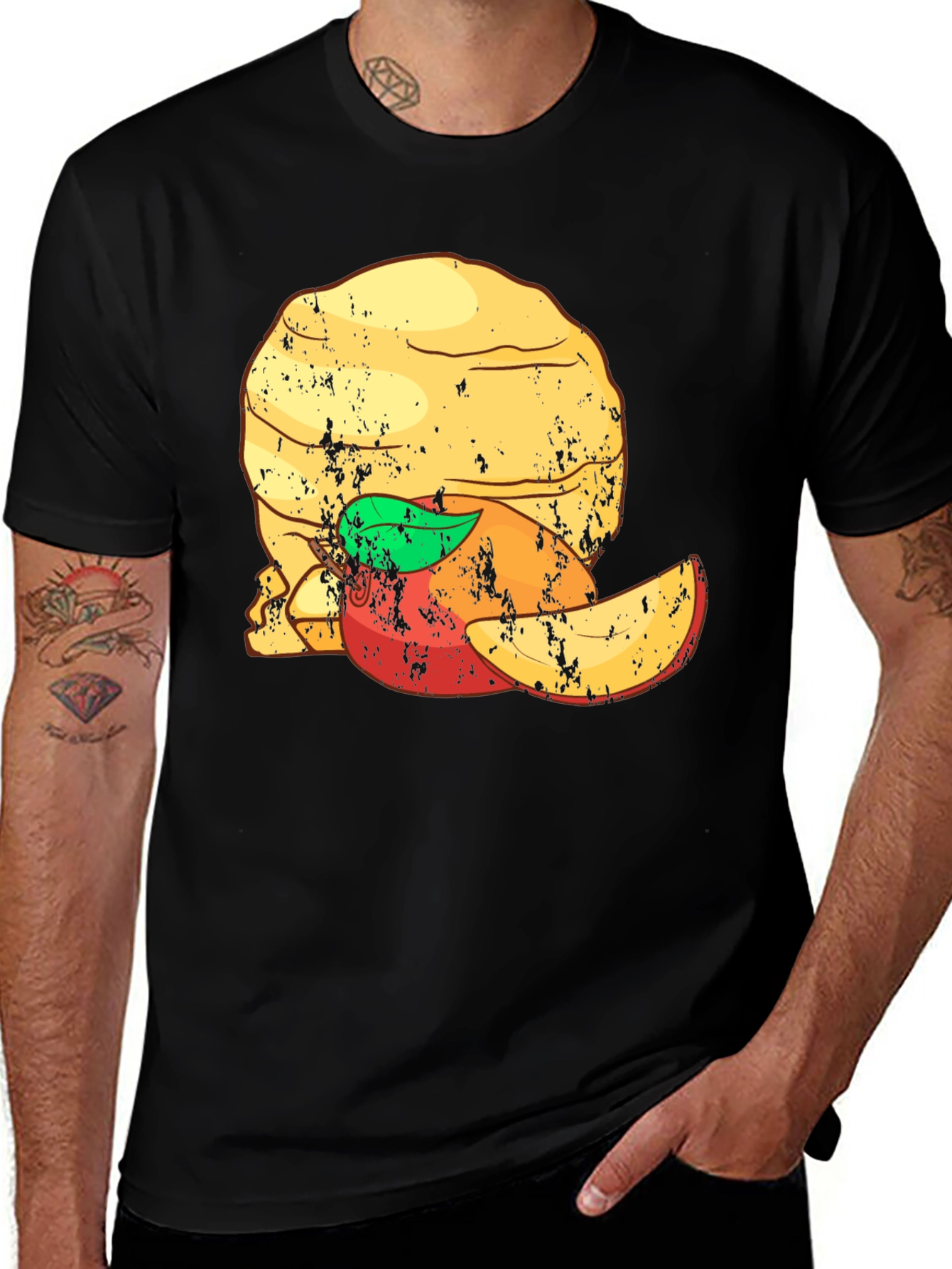 Variant 12 of Vintage Mango T-Shirt - Retro Fruit Graphic Tee