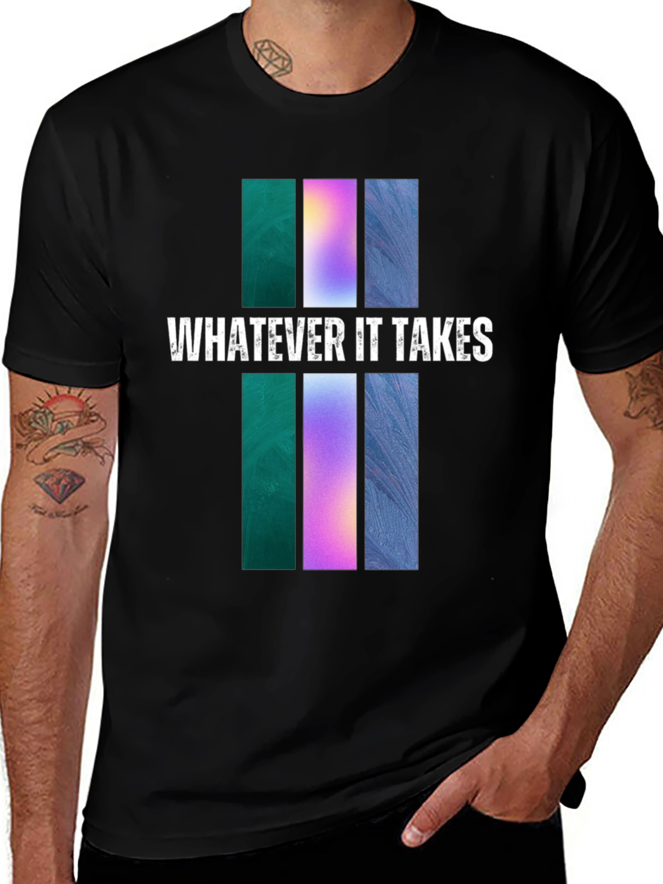 Variant 10 of Whatever It Takes Graphic Print T-Shirt