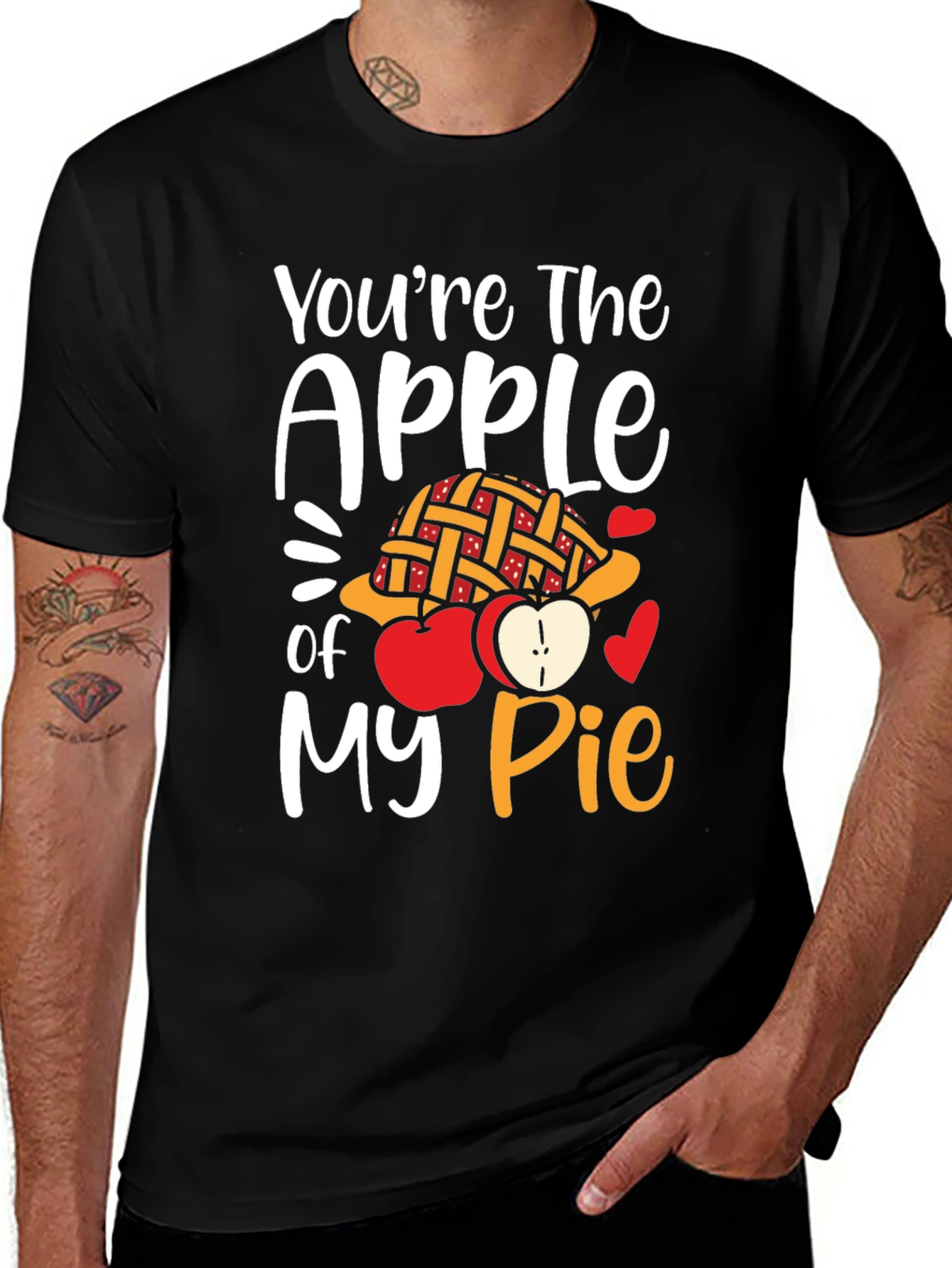 Variant 3 of You're the Apple of My Pie Graphic T-Shirt