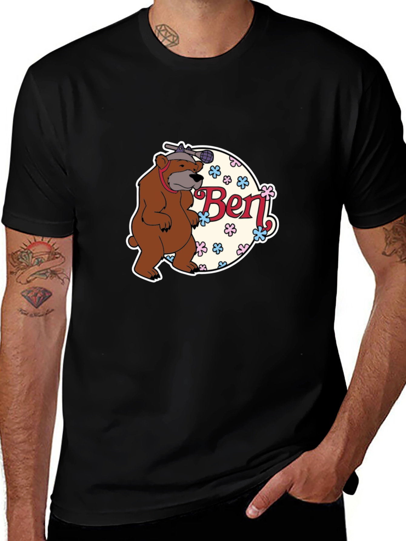 Variant 23 of Ben Bear Cartoon T-Shirt