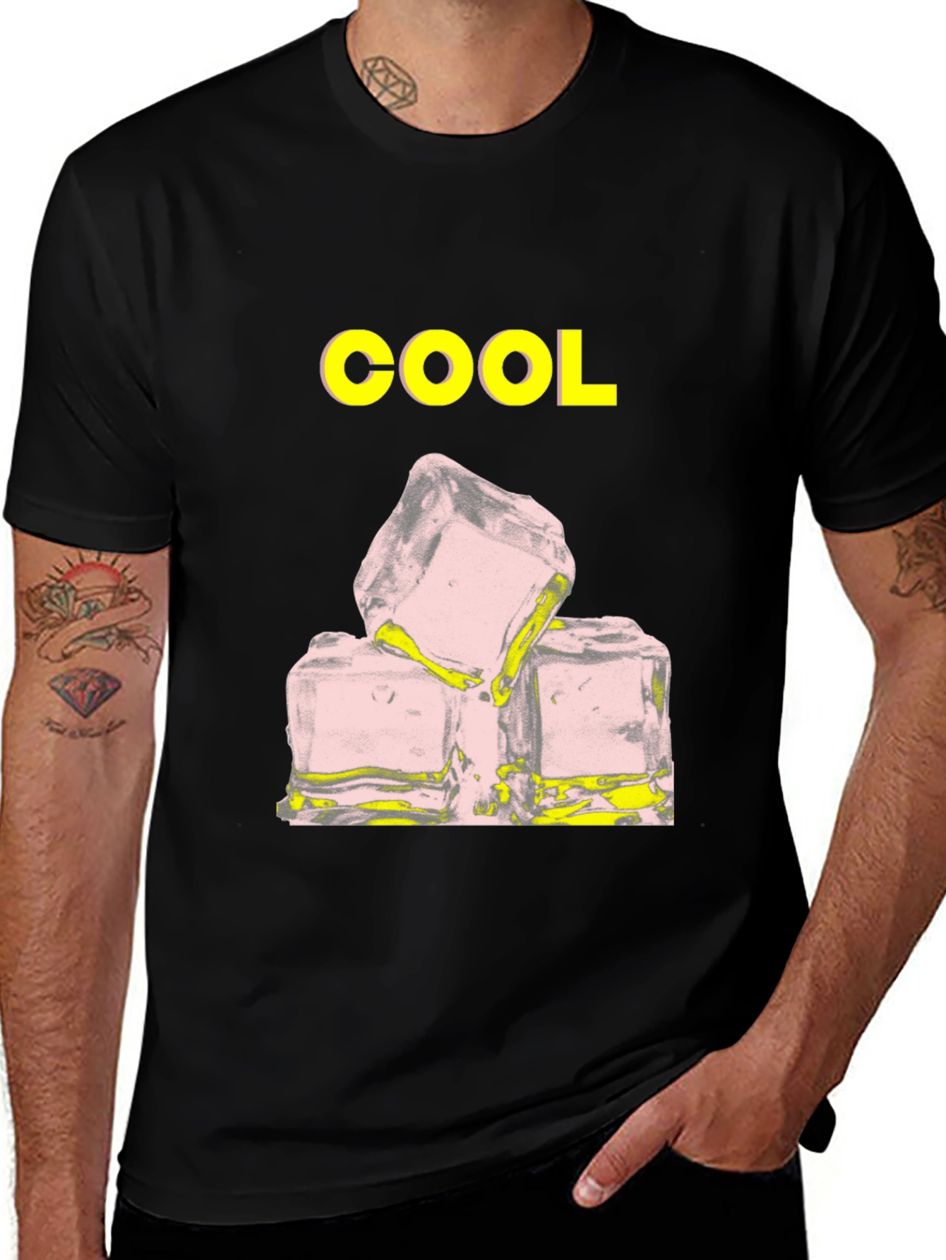 Variant 13 of Cool Ice Cube Graphic T-Shirt