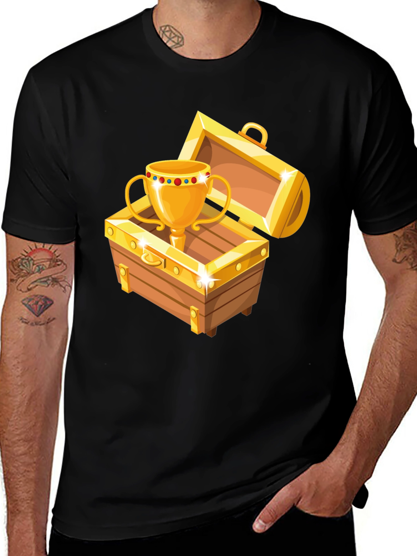 Variant 20 of Trophy Treasure Chest Graphic Tee