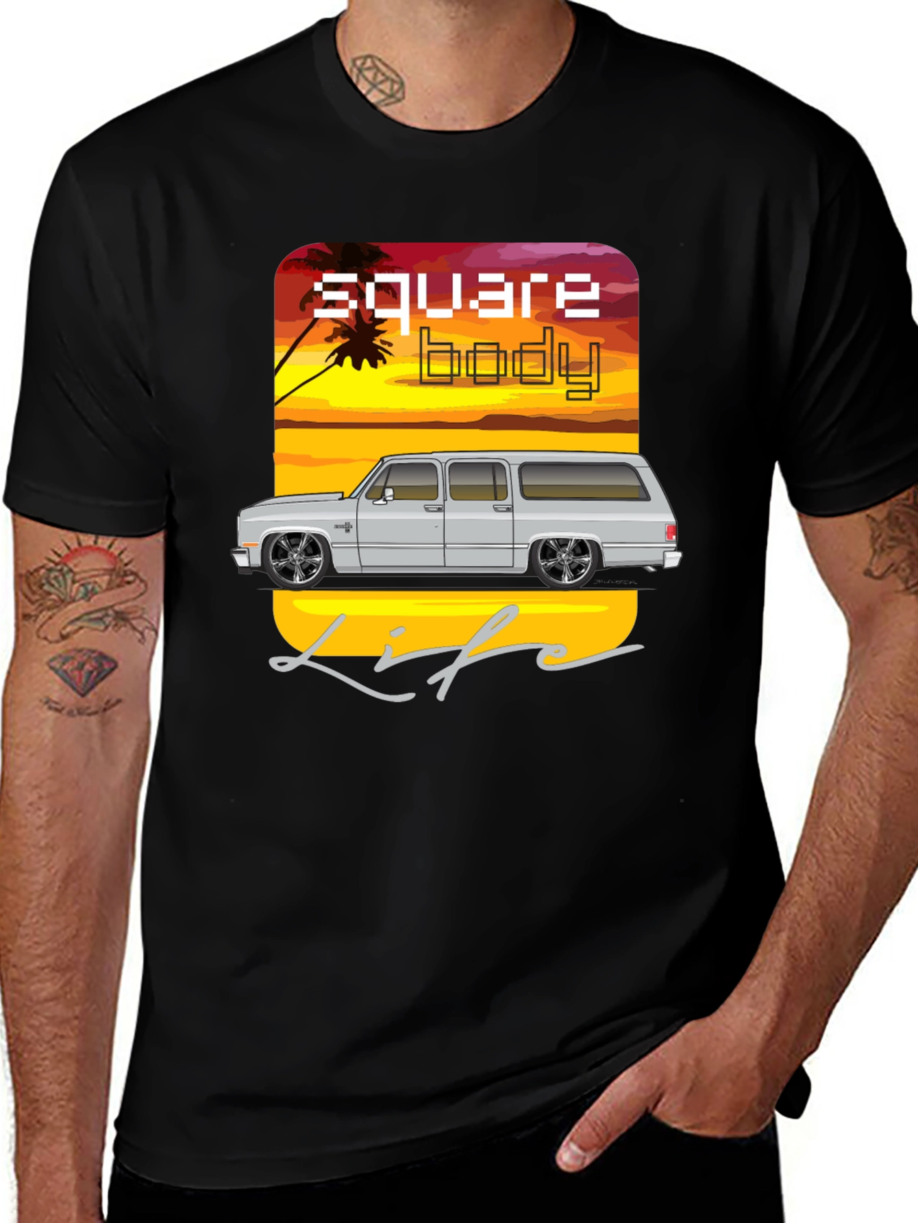 Square Body Life T-Shirt