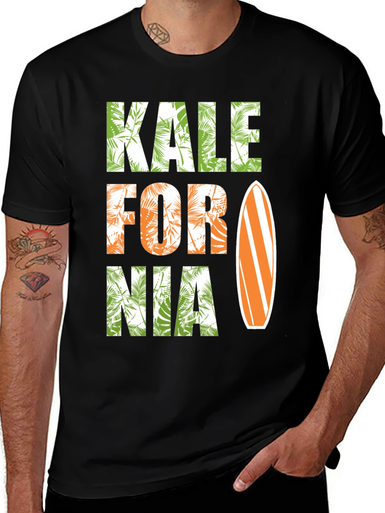 Variant 17 of Kalefornia Graphic Tee - Surf Style T-Shirt