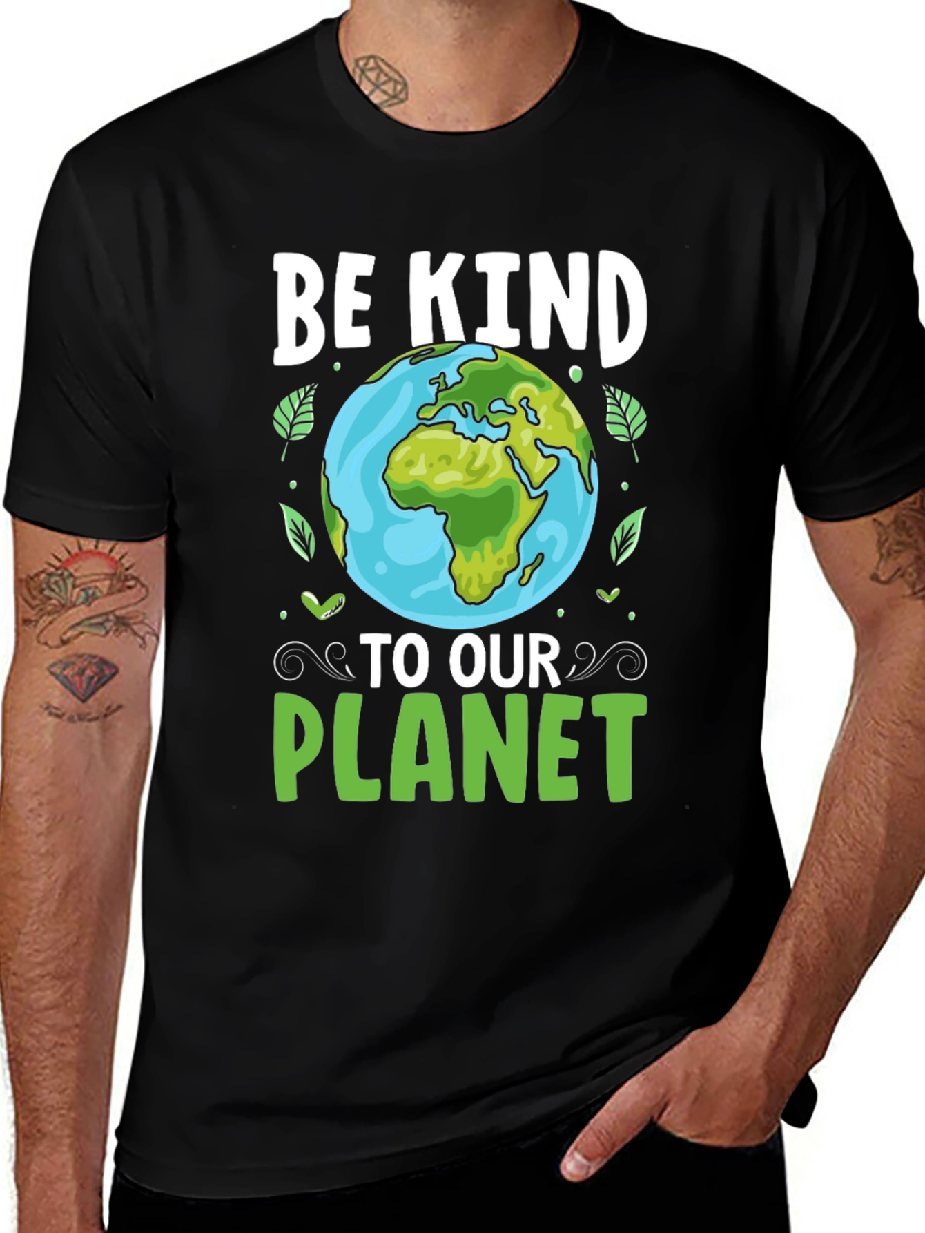 Variant 3 of Be Kind To Our Planet Graphic Tee