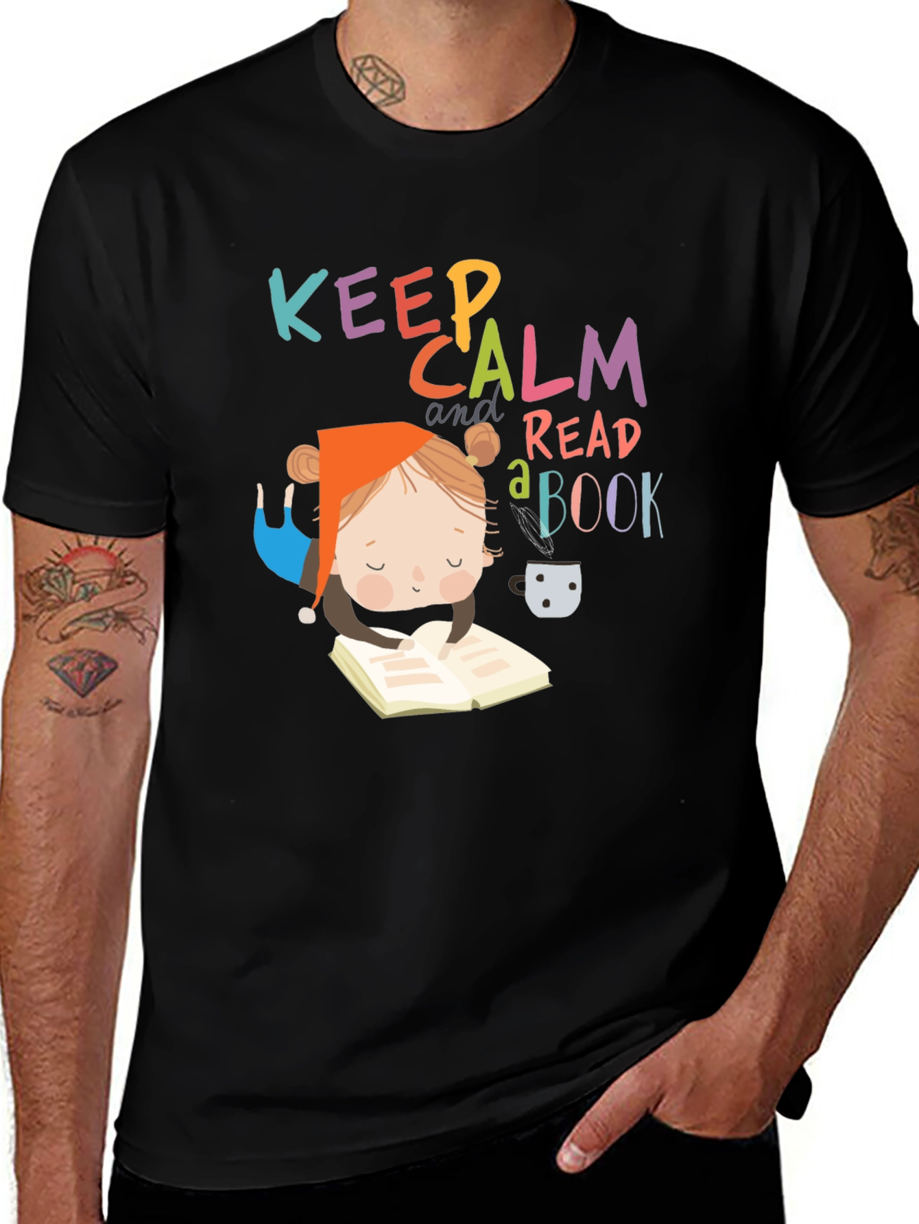 Variant 23 of Keep Calm and Read a Book T-Shirt