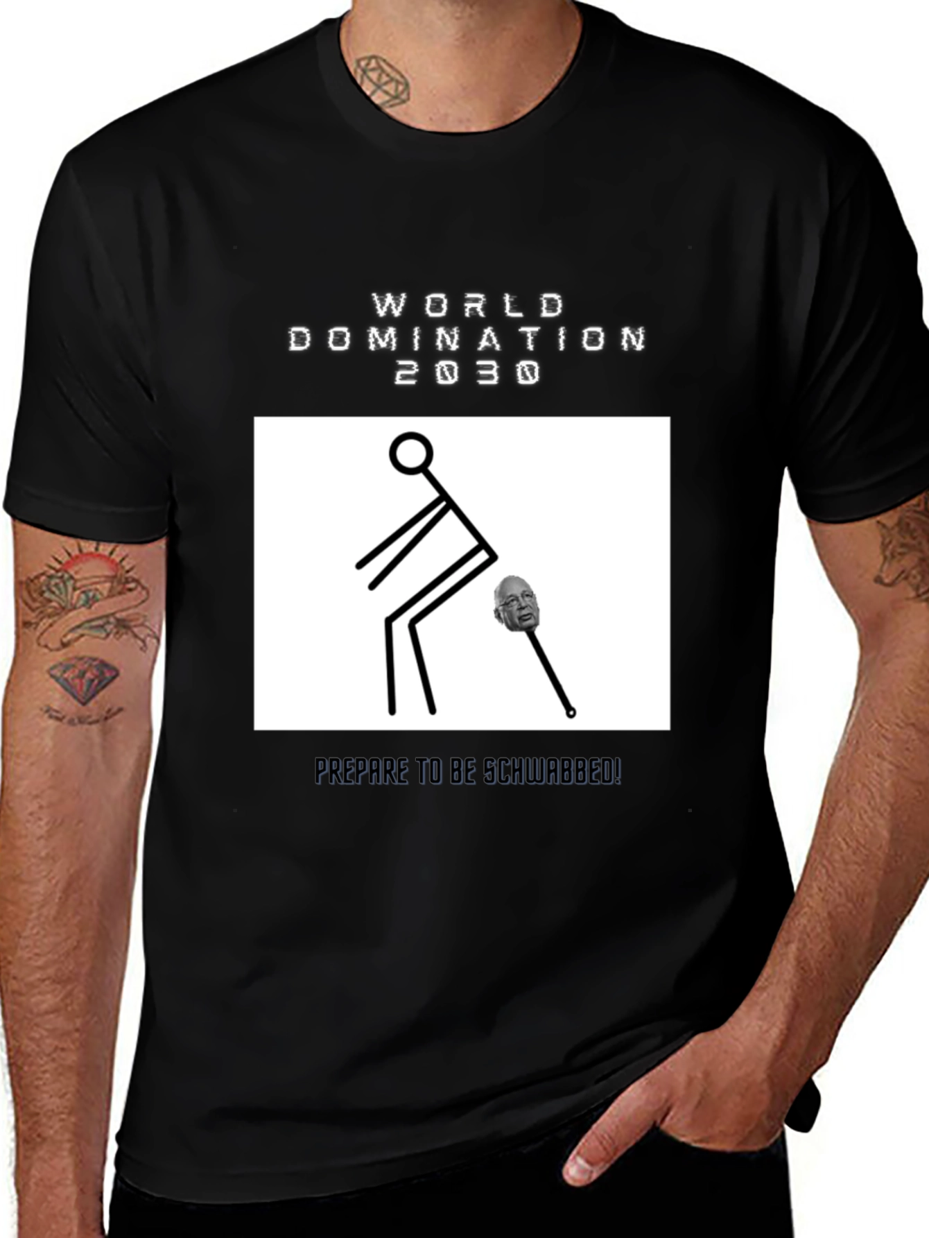 Variant 5 of World Domination 2030 T-Shirt