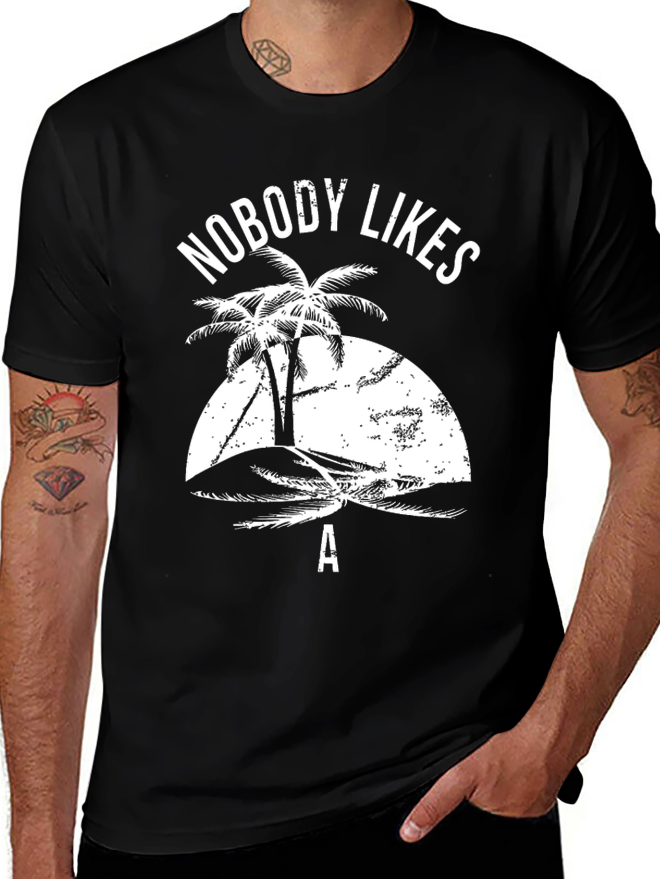 Variant 22 of Nobody Likes a Shady Beach T-Shirt