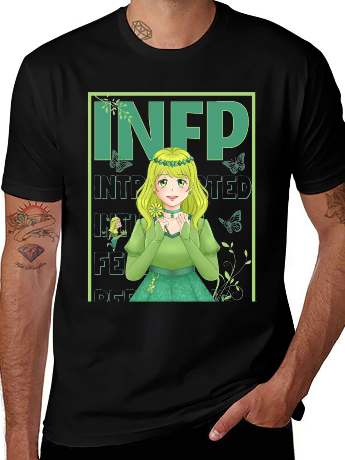 INFP Anime Graphic T-Shirt