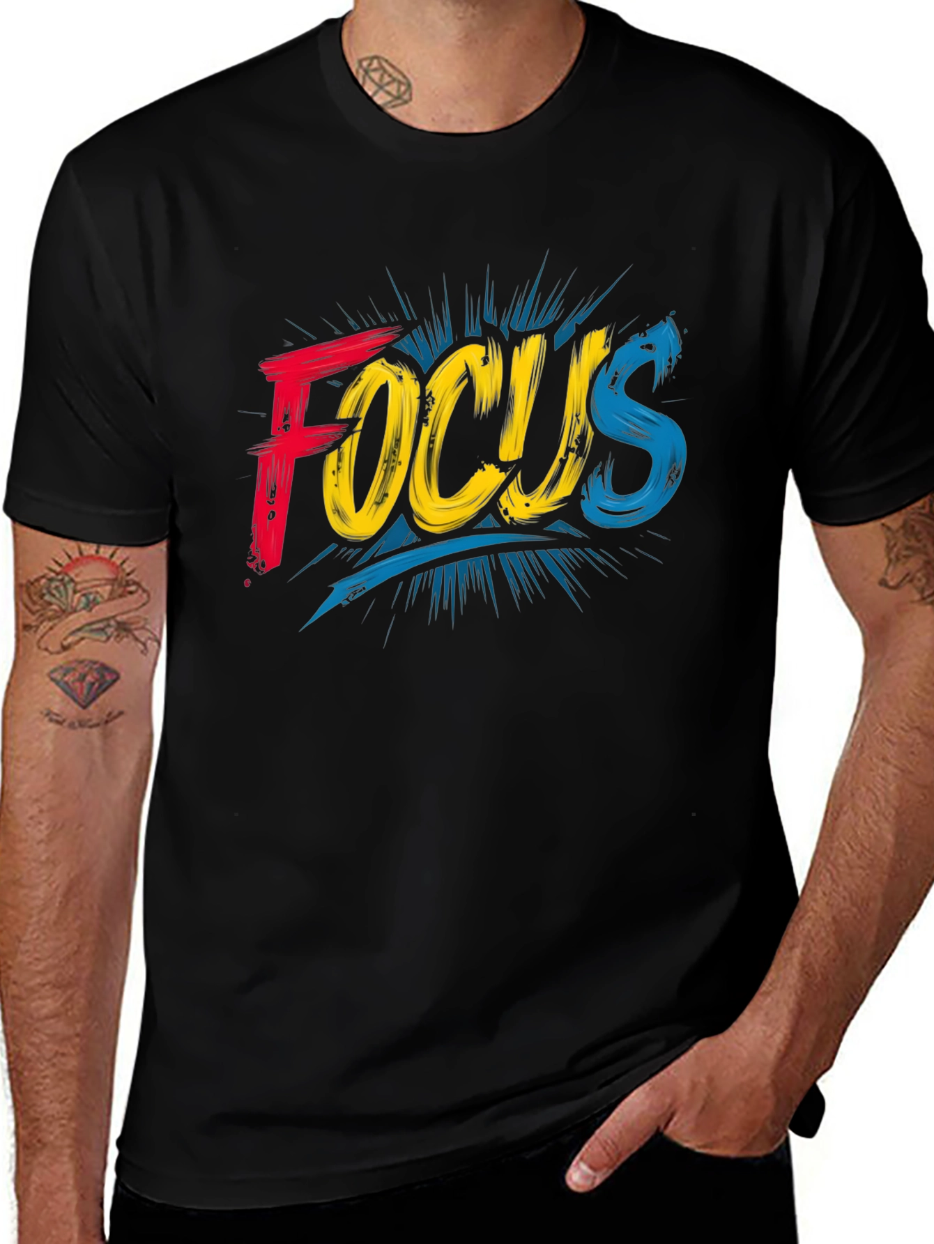 Variant 13 of Focus Graphic T-Shirt - Bold Design, Comfortable Fit