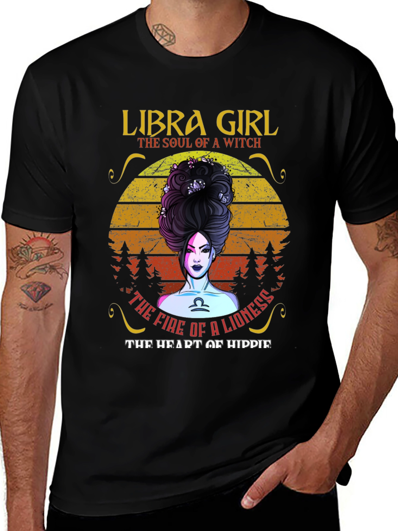 Libra Girl Witch Soul T-Shirt