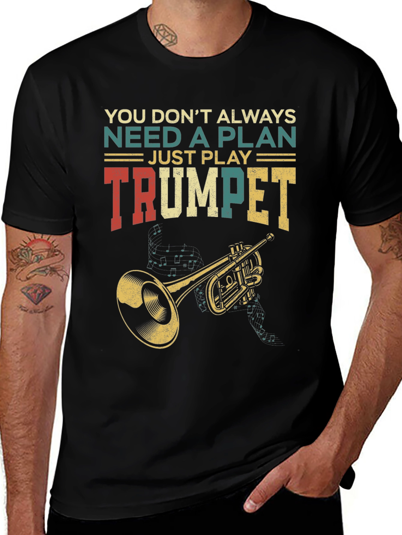Variant 20 of Just Play Trumpet T-Shirt