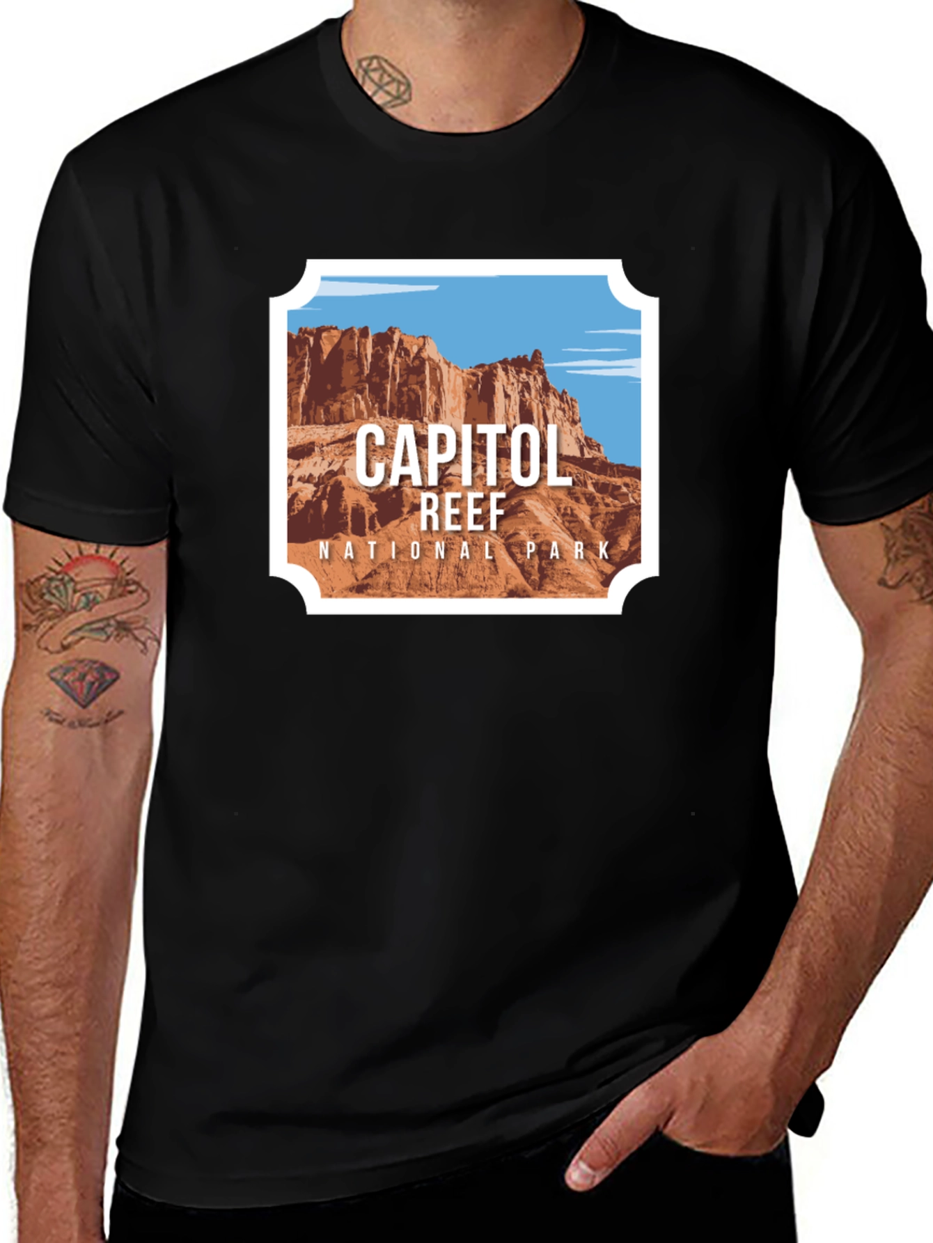 Variant 14 of Capitol Reef National Park T-Shirt