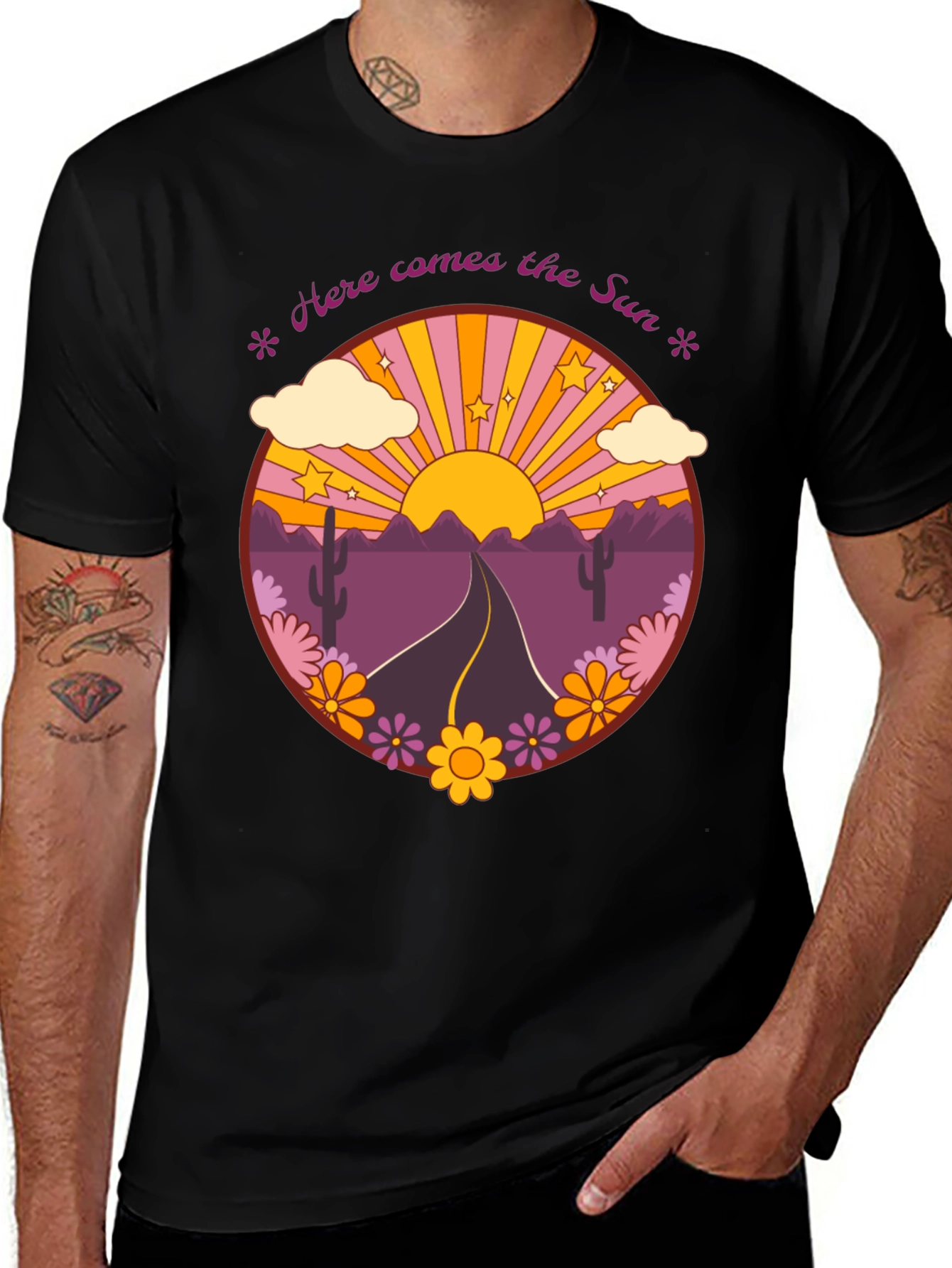 Variant 27 of Here Comes the Sun Graphic Tee