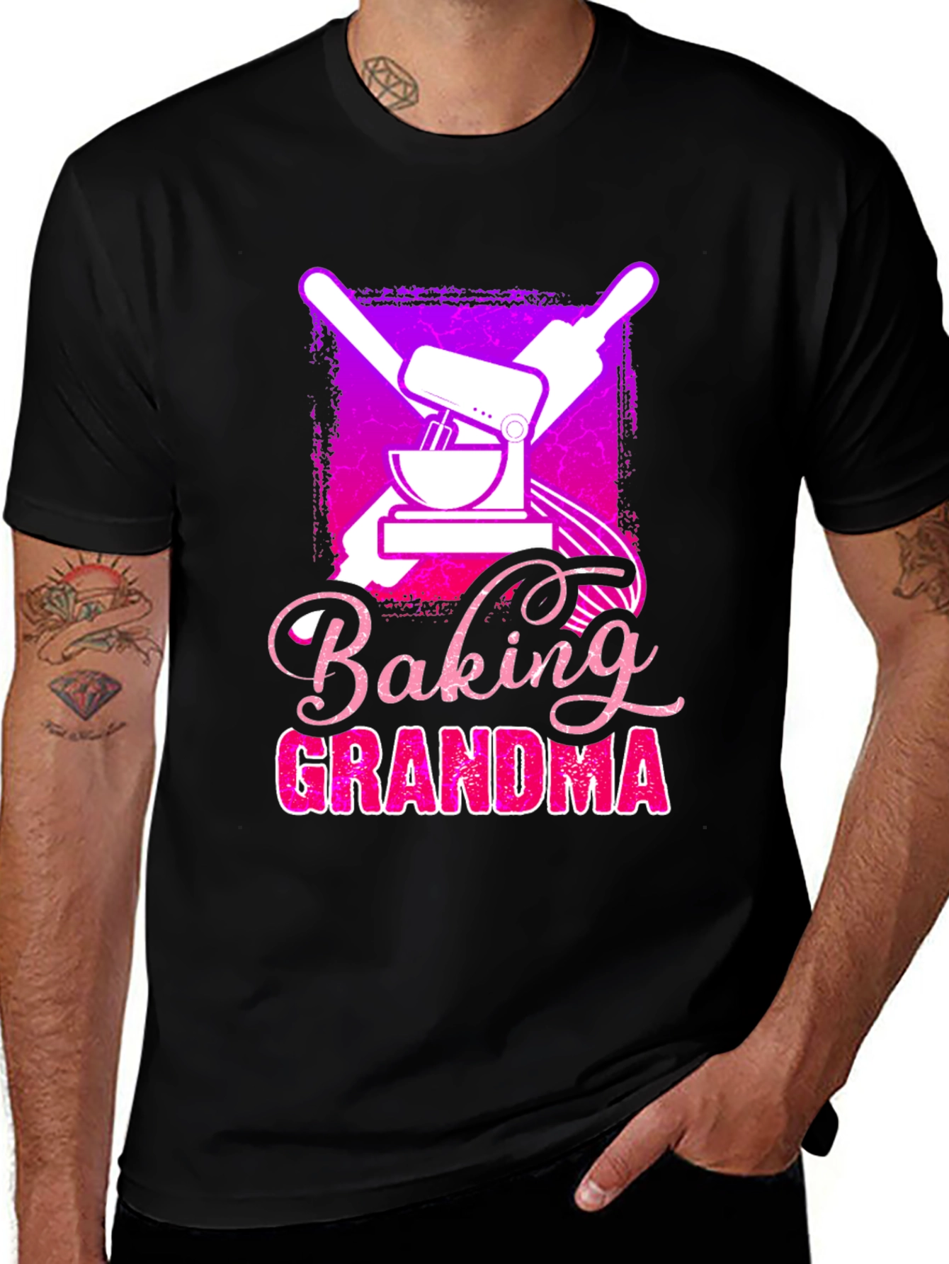 Baking Grandma T-Shirt - Novelty Graphic Tee