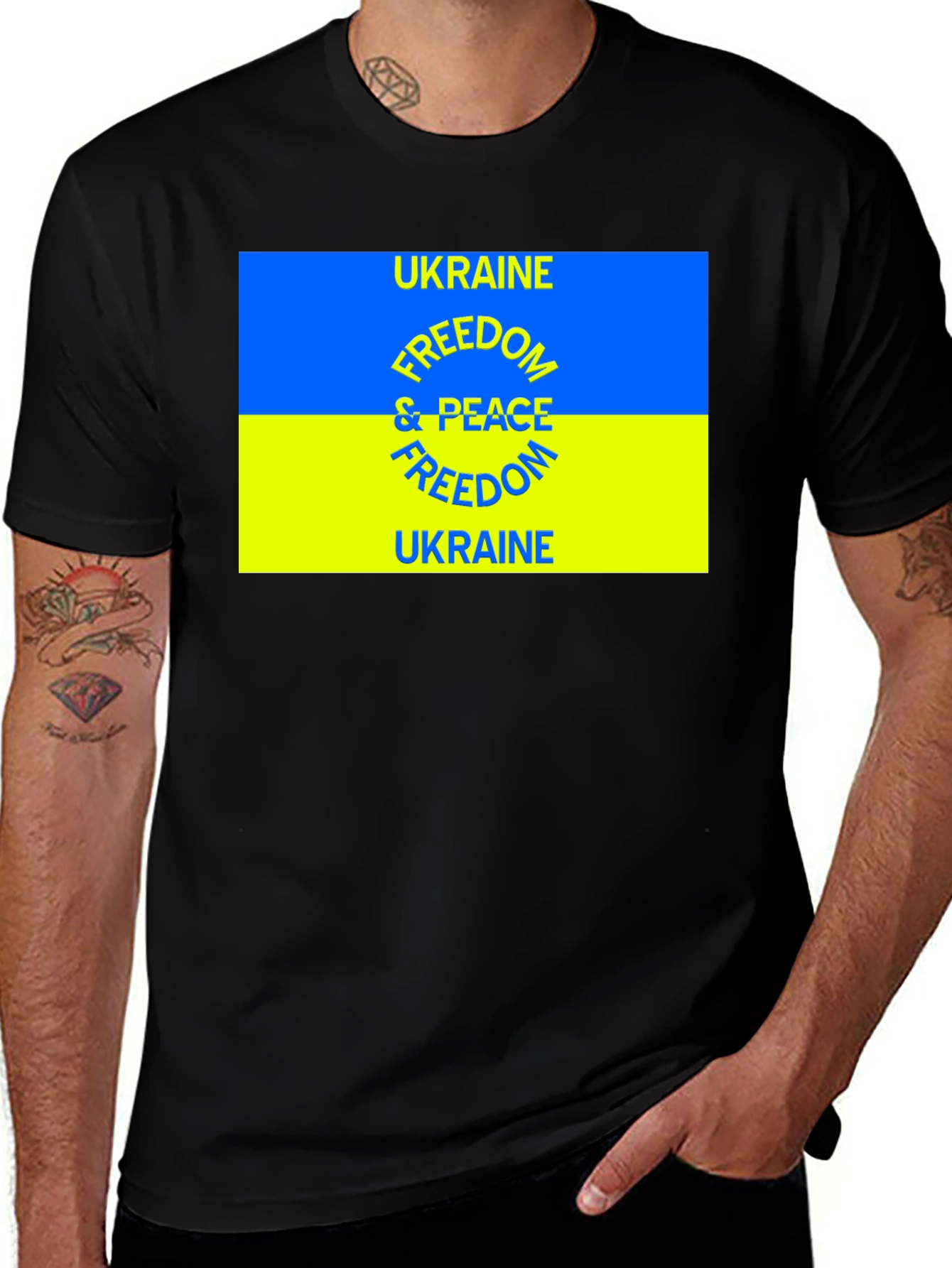 Ukraine Freedom & Peace T-Shirt